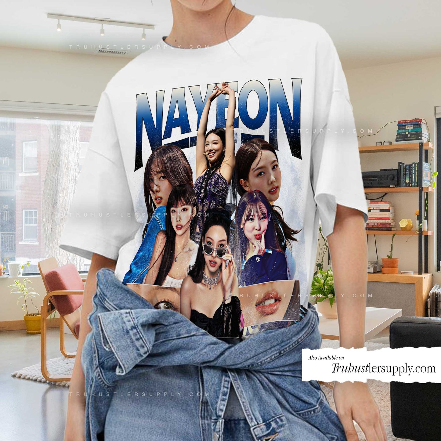 Nayeon Twice Bootleg Graphic T Shirt