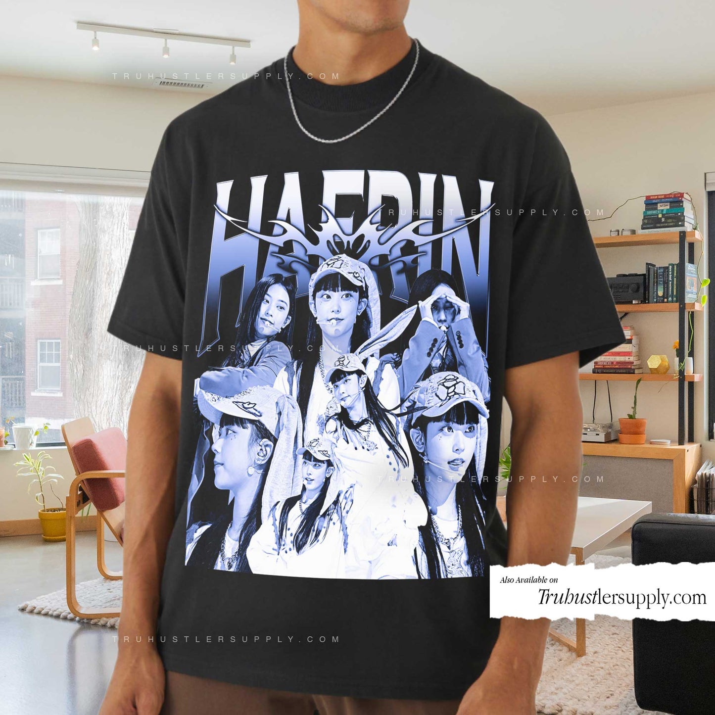 Haerin NewJeans Graphic T Shirt