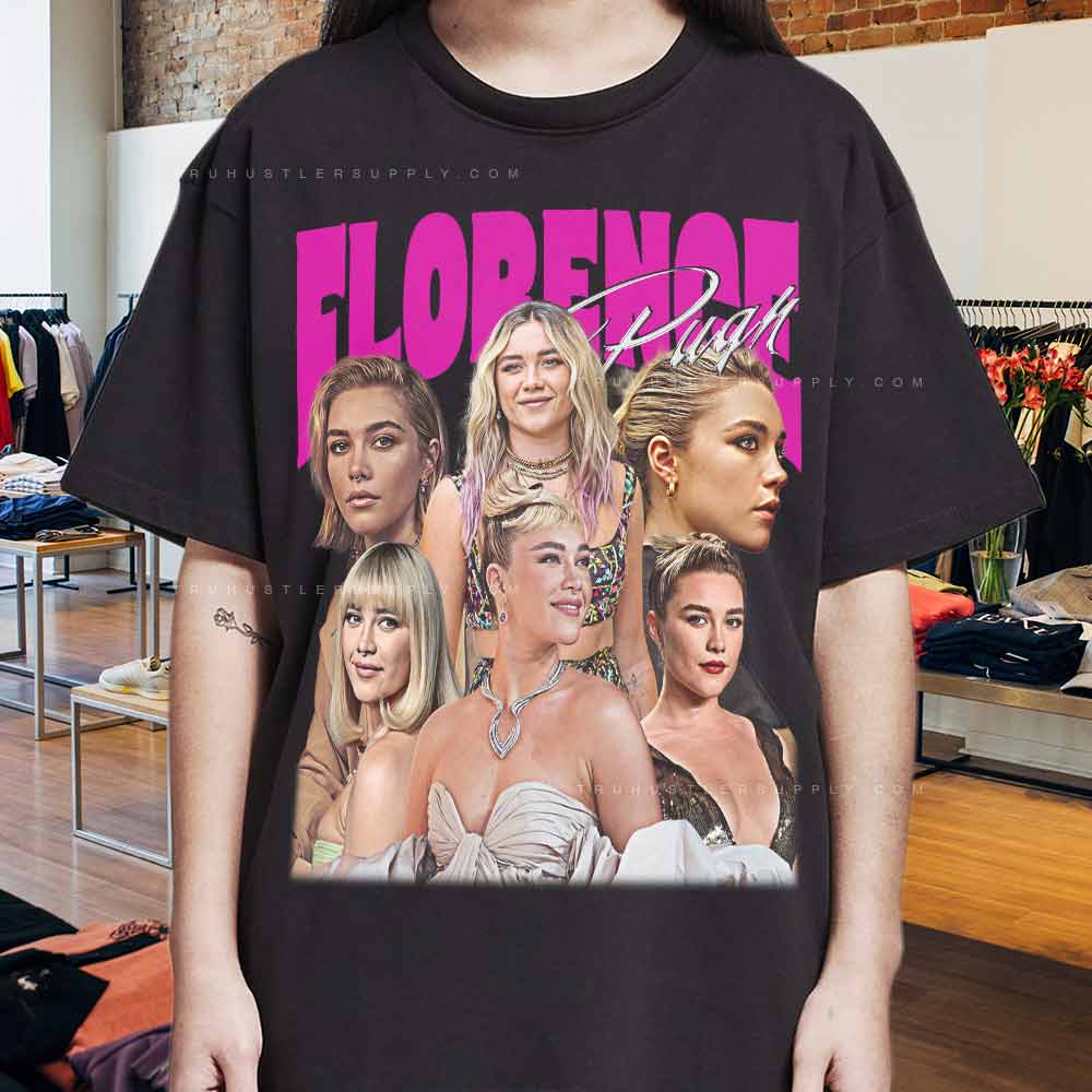 Florence Pugh Bootleg 90s TShirt