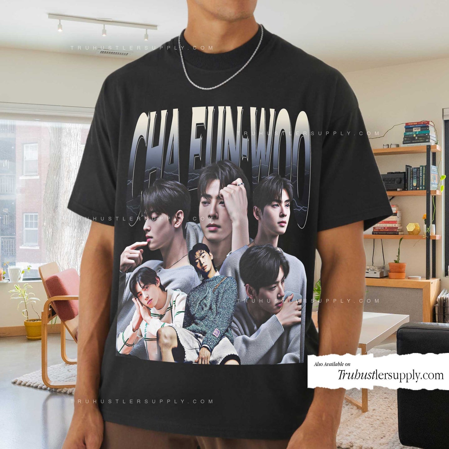 Cha Eun-Woo Astro Bootleg Graphic T-Shirt