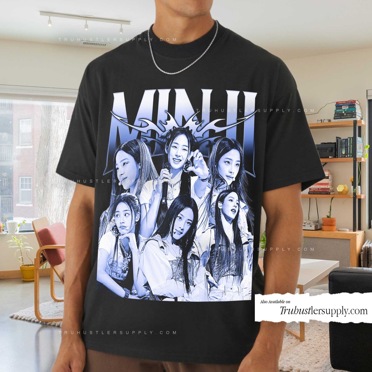 Minji NewJeans Graphic T Shirt