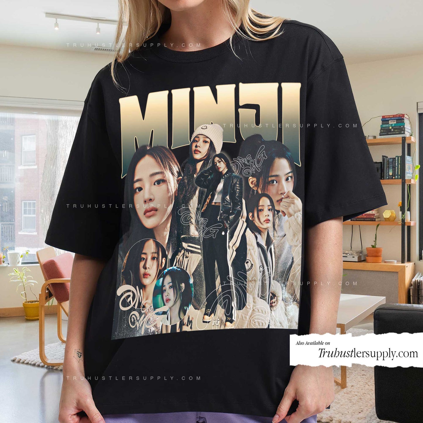 Minji NewJeans Graphic T Shirt