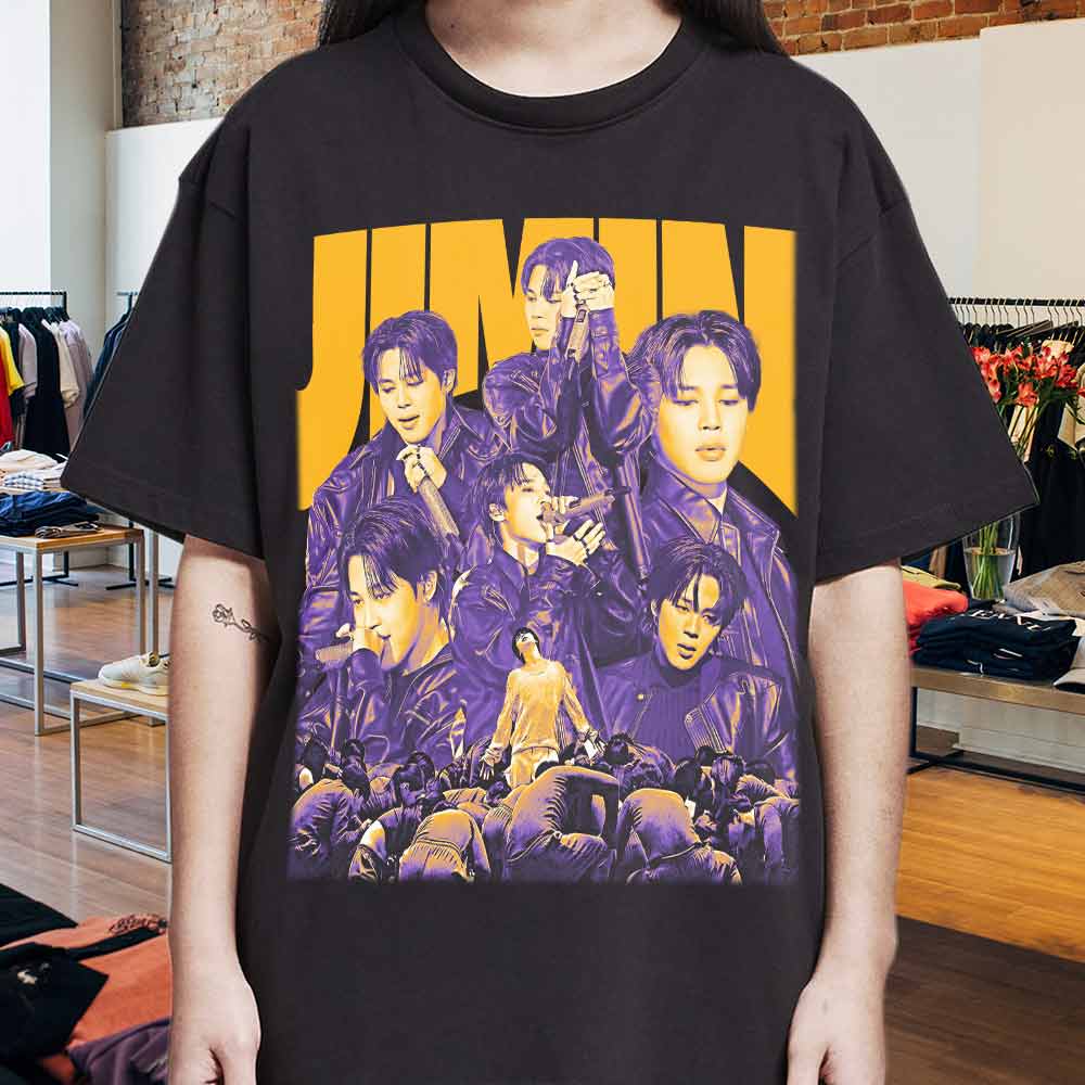 Vintage Jimin Aesthetic Graphic Tshirt