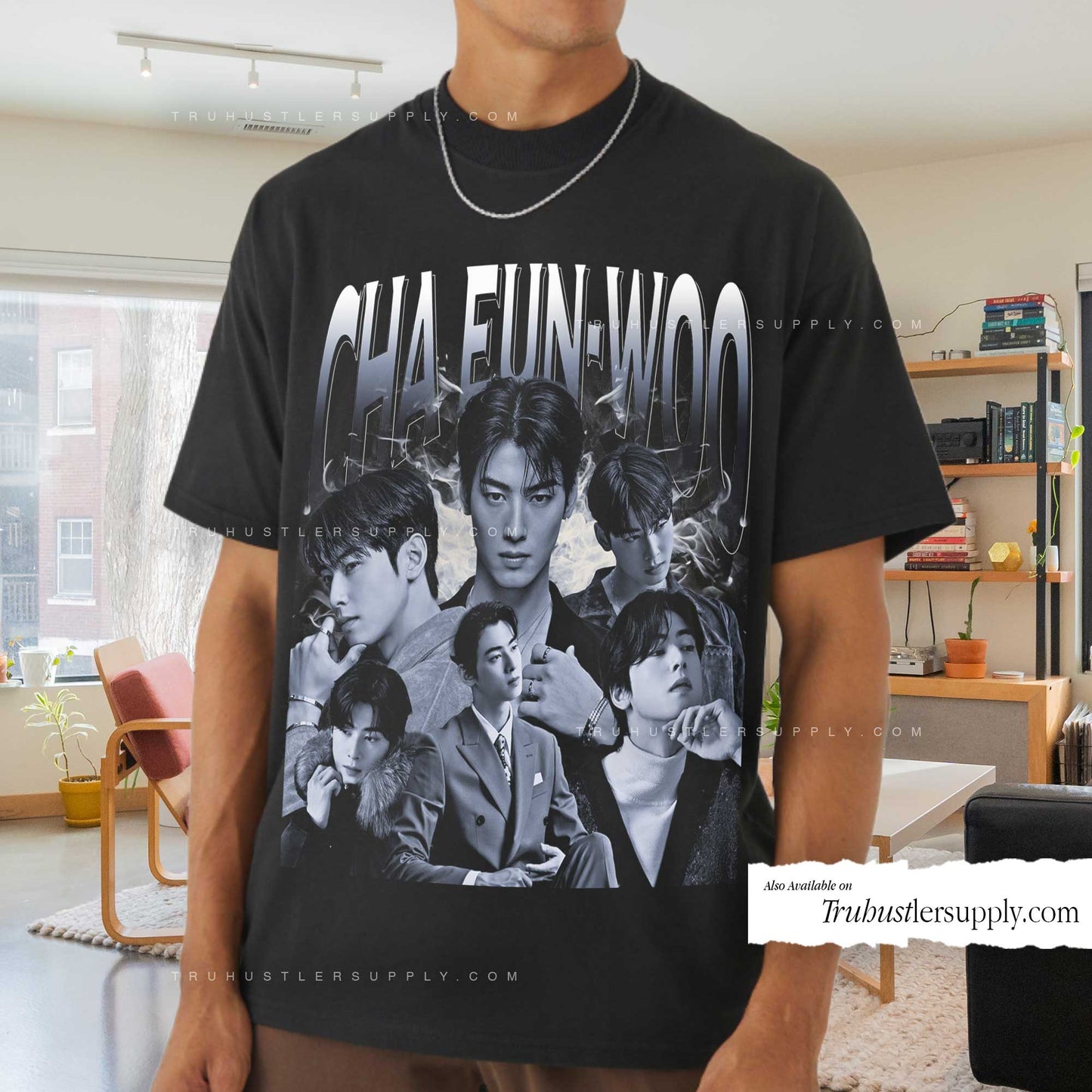 Cha Eun-Woo Astro Bootleg Graphic T-Shirt