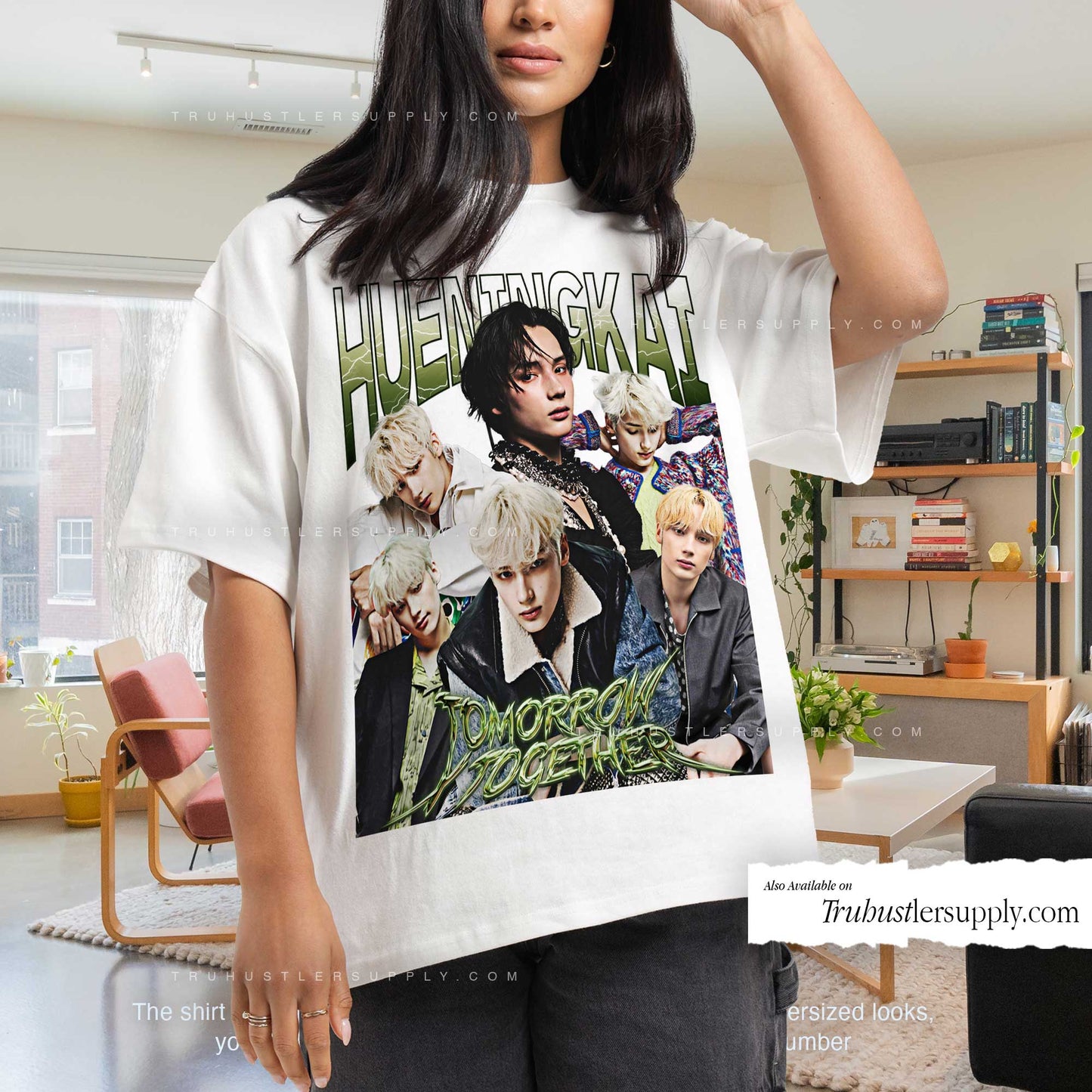 Hueningkai Bootleg Graphic T Shirt