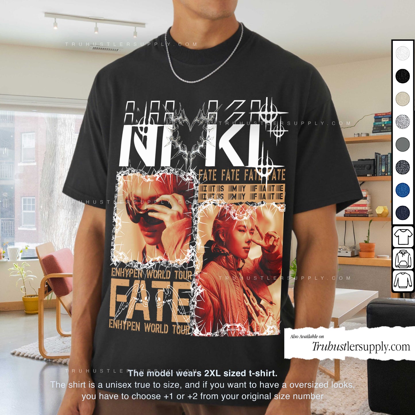 Ni-Ki Enhypen Graphic T Shirt