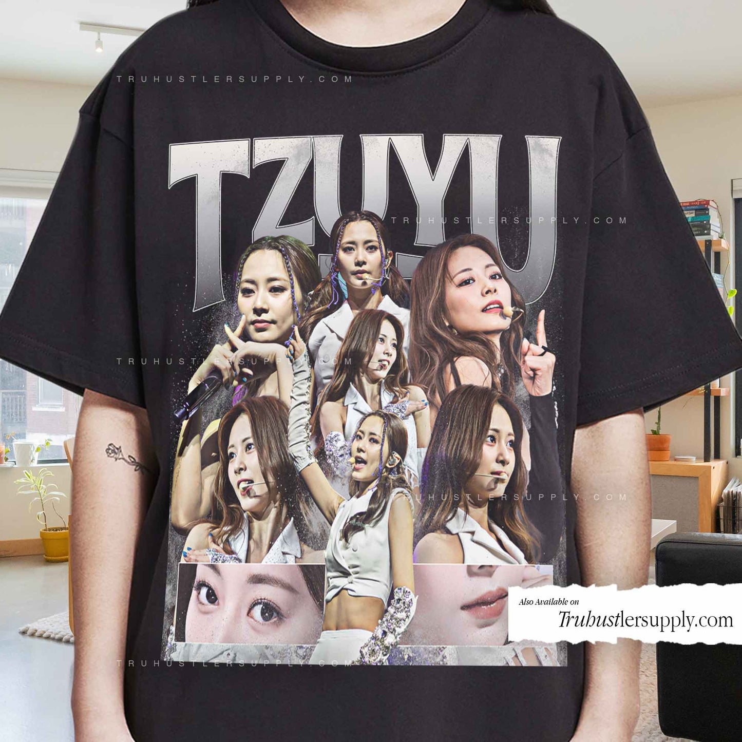 Tzuyu Twice Bootleg Graphic T Shirt