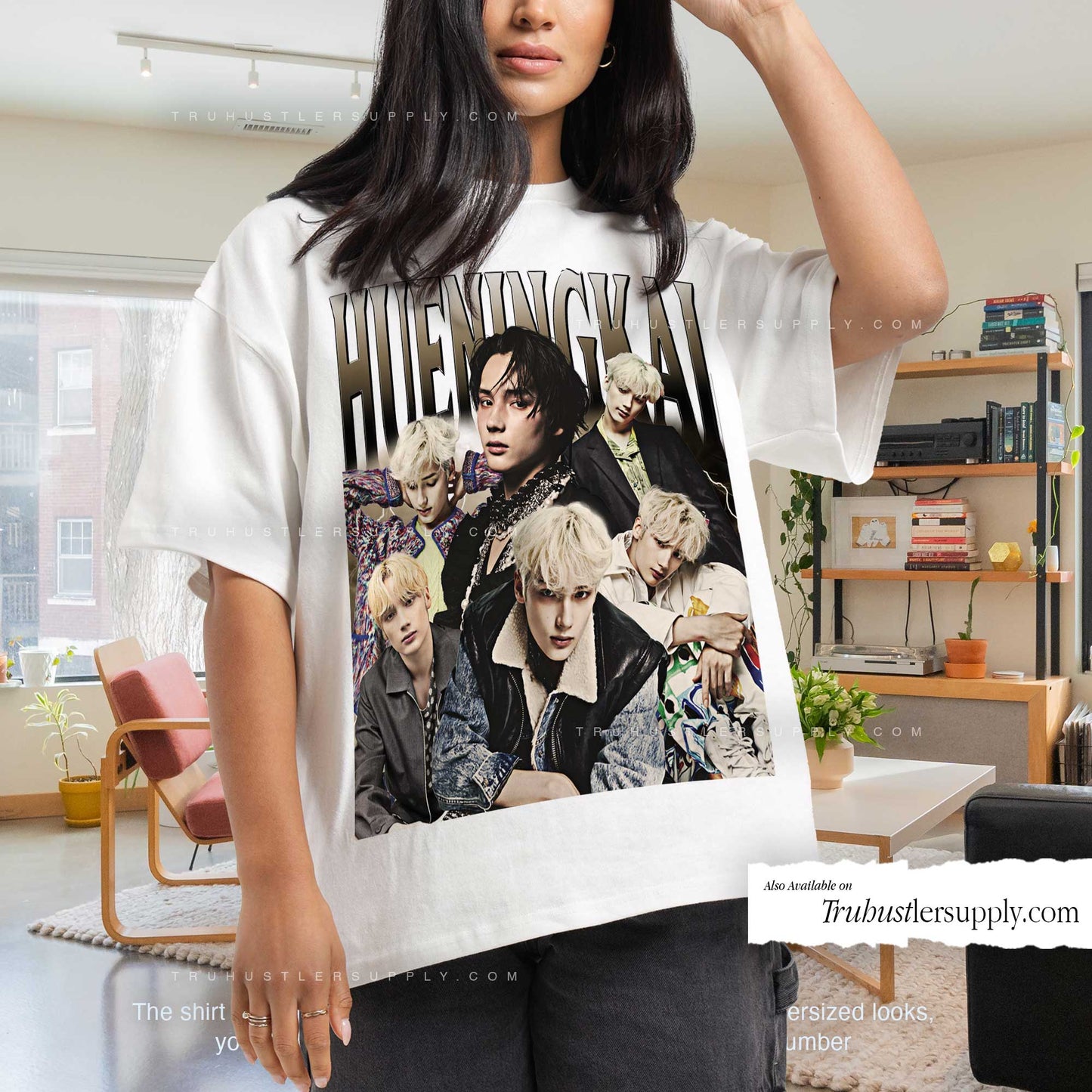 Hueningkai TXT Bootleg Graphic T Shirt