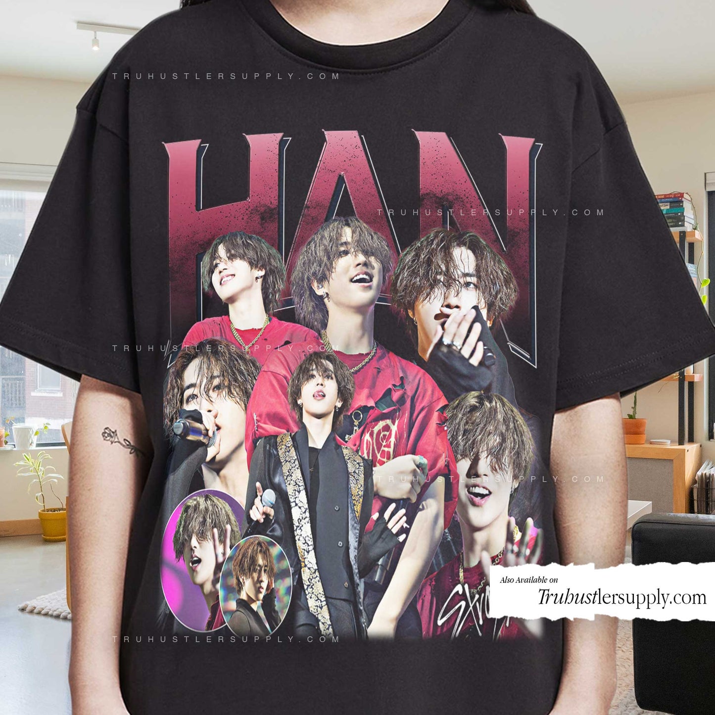 Han SKZ Bootleg Graphic T Shirt