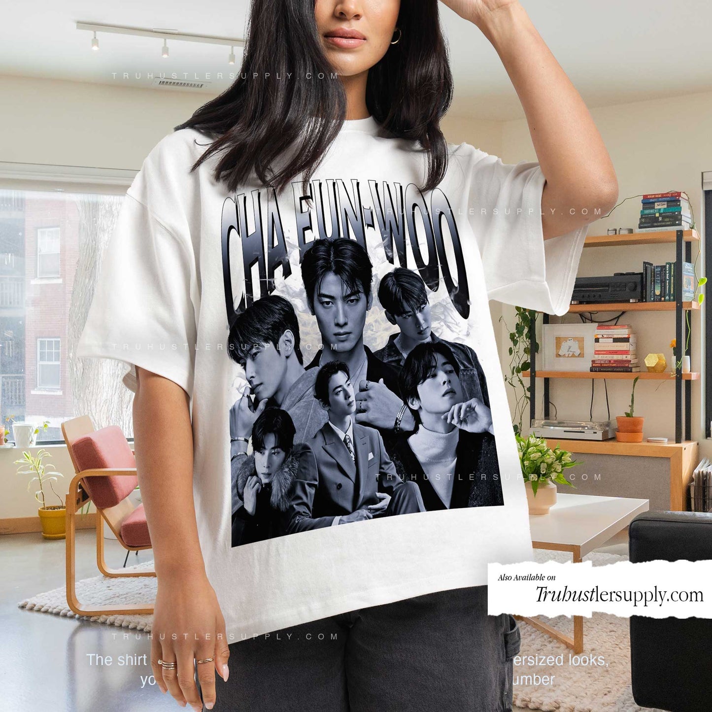 Cha Eun-Woo Astro Bootleg Graphic T-Shirt