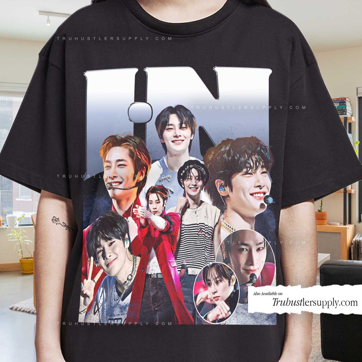 I.N SKZ Bootleg Graphic Shirt