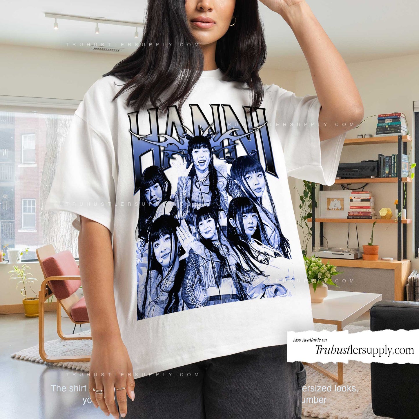 Hanni NewJeans Graphic T Shirt for Fans