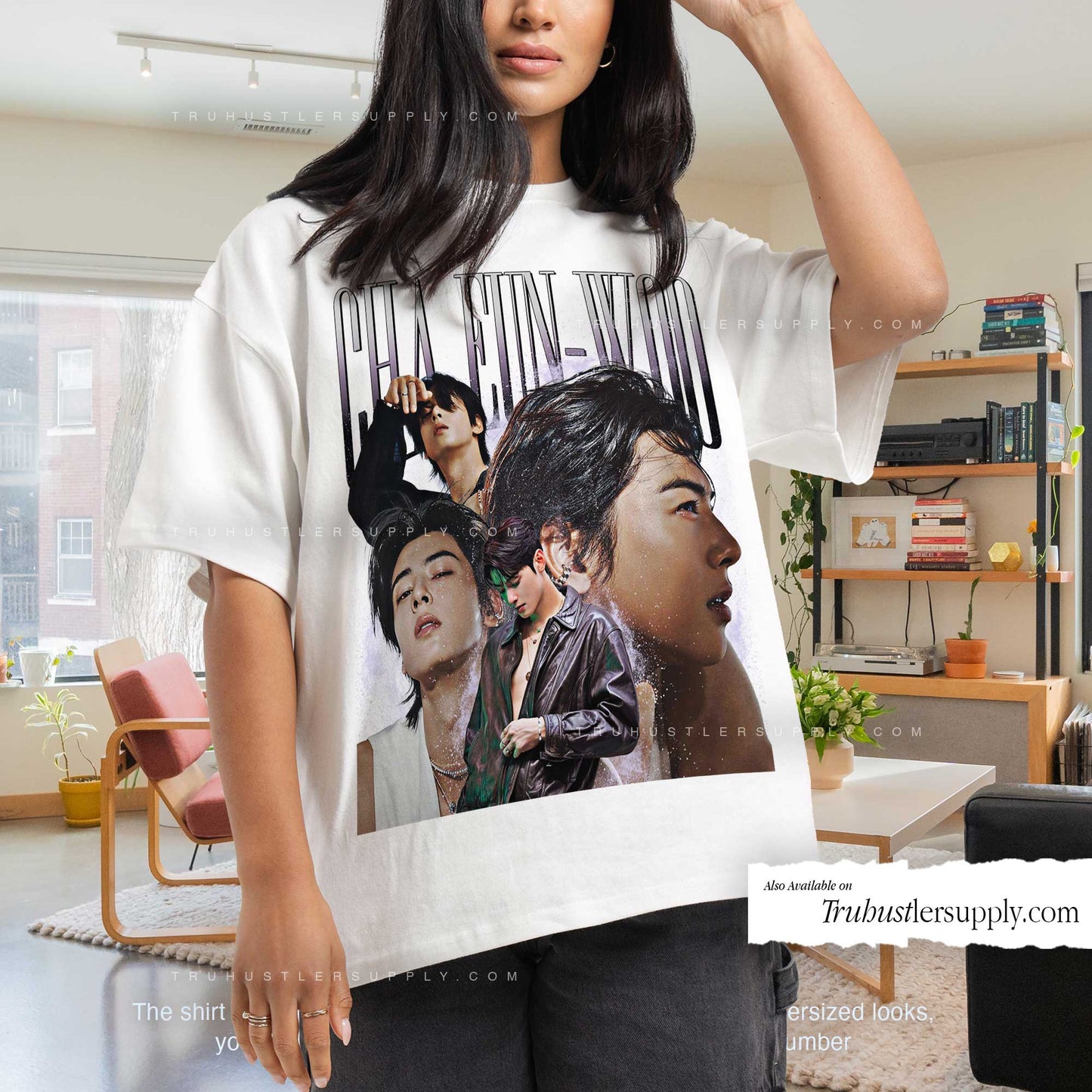 Cha Eun-Woo Astro Bootleg Graphic T-Shirt