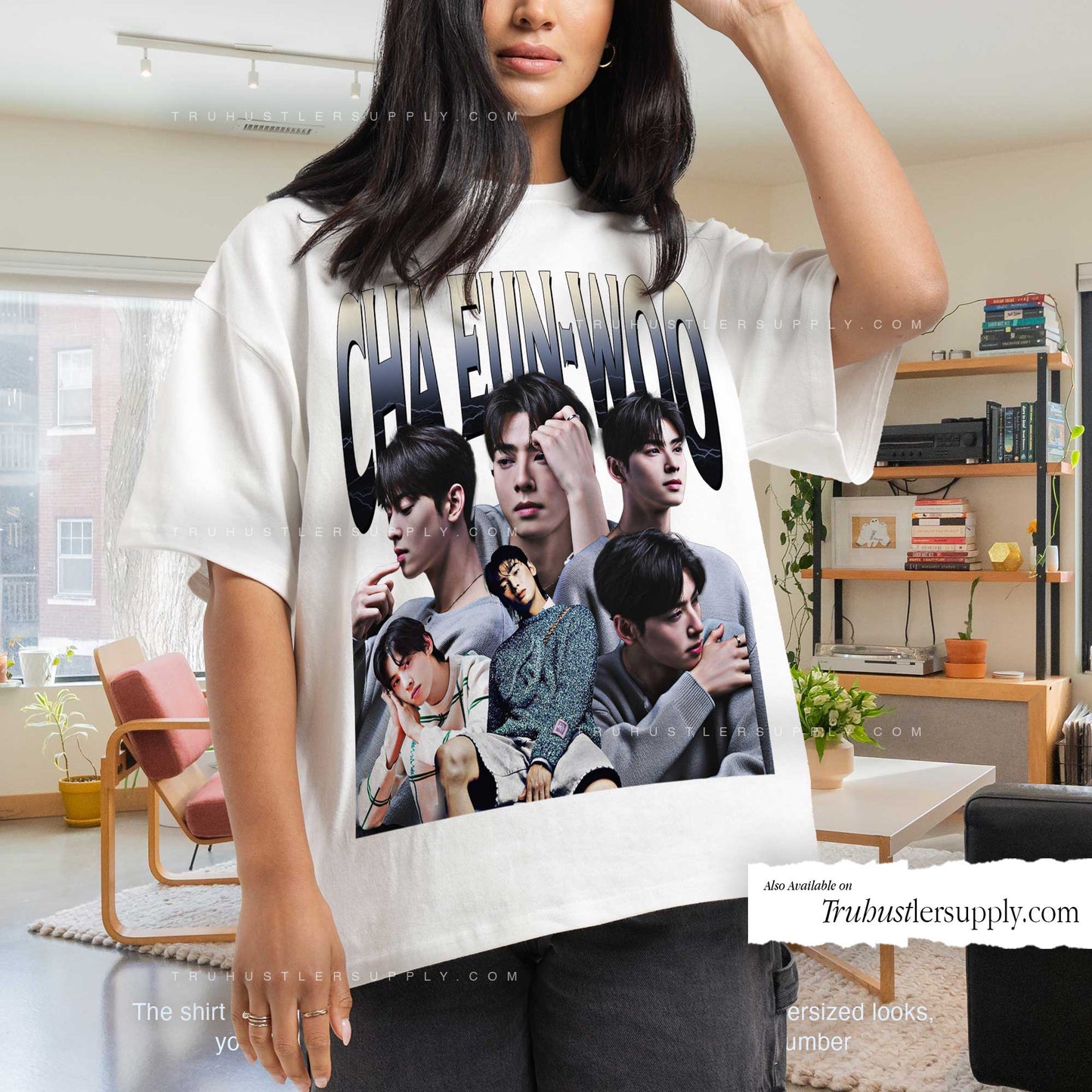 Cha Eun-Woo Astro Bootleg Graphic T-Shirt