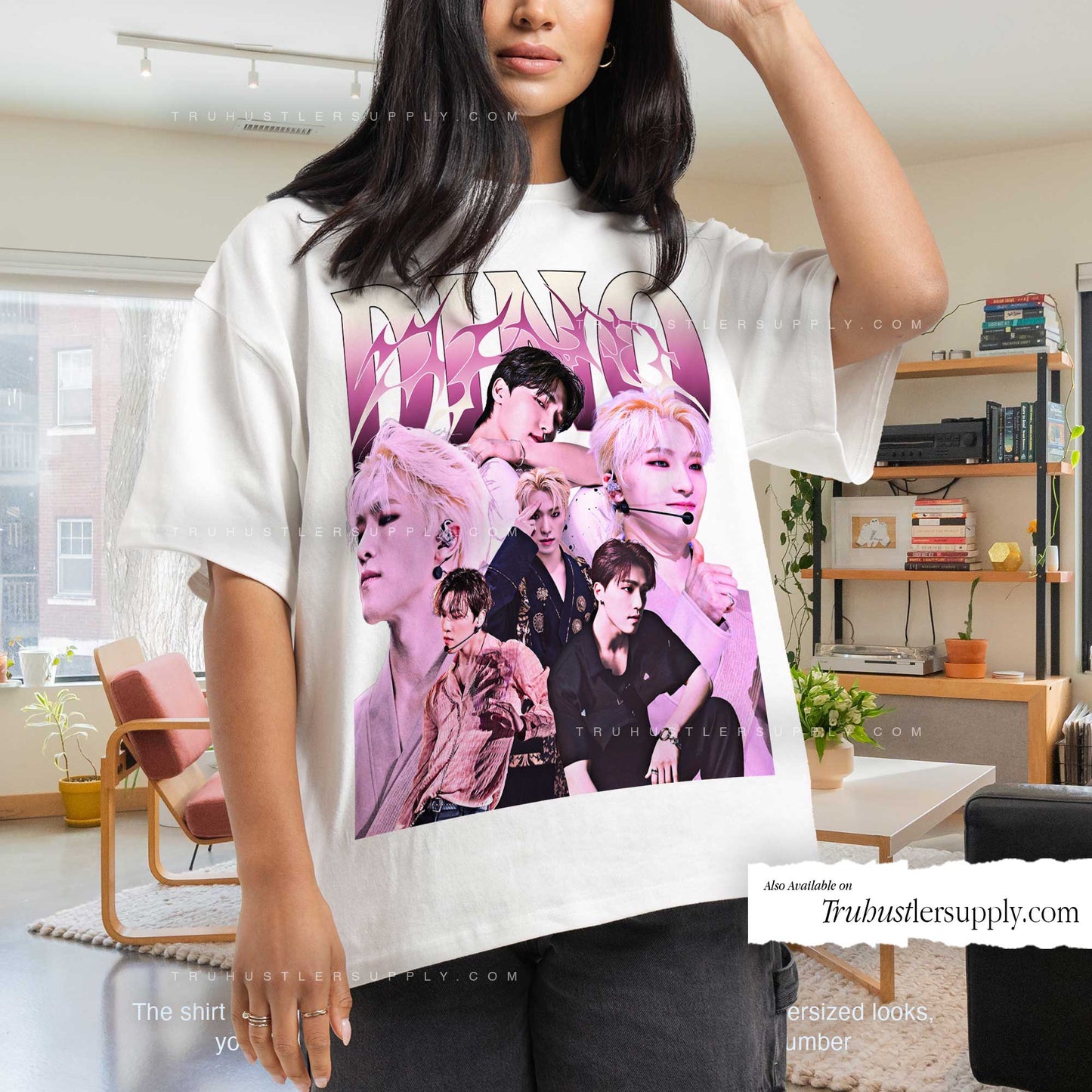 Dino Seventeen Bootleg Graphic T Shirt