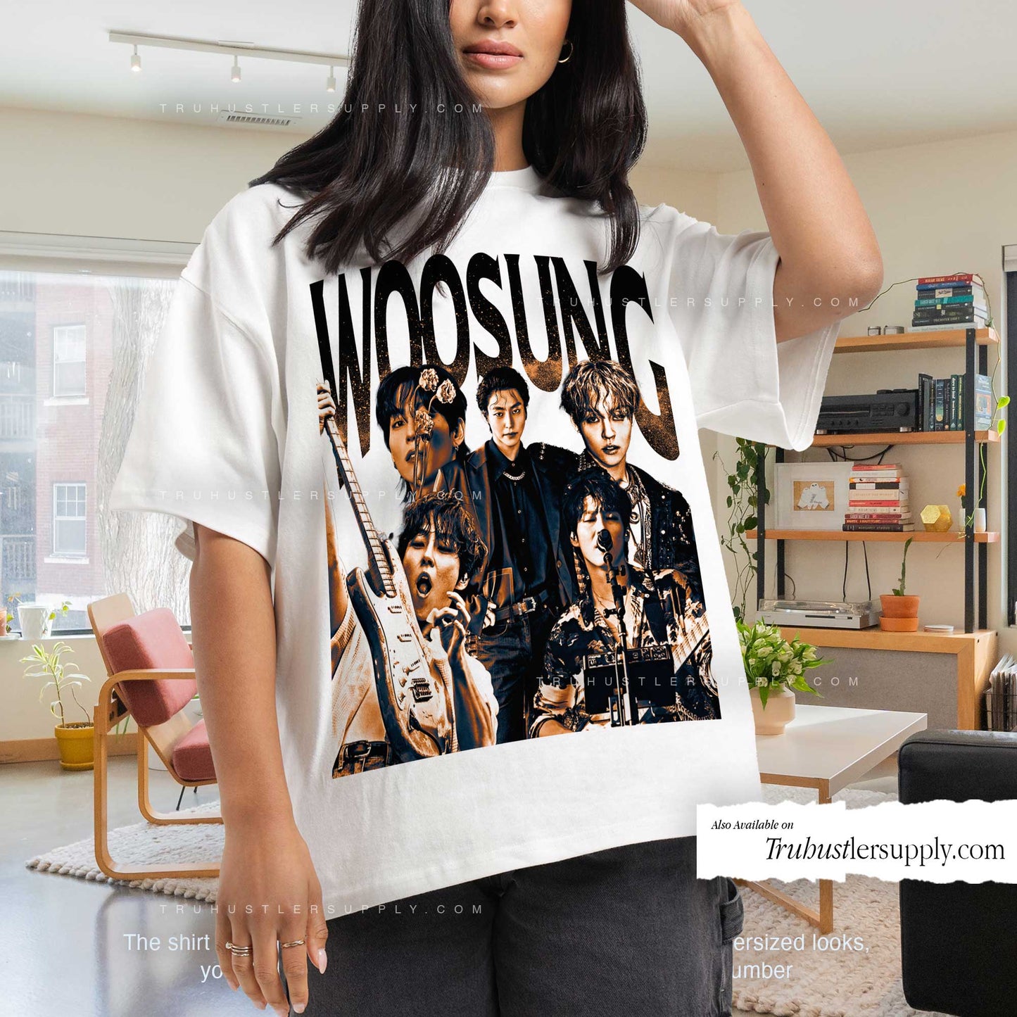 Woosung The Rose Y2K Graphic T Shirt