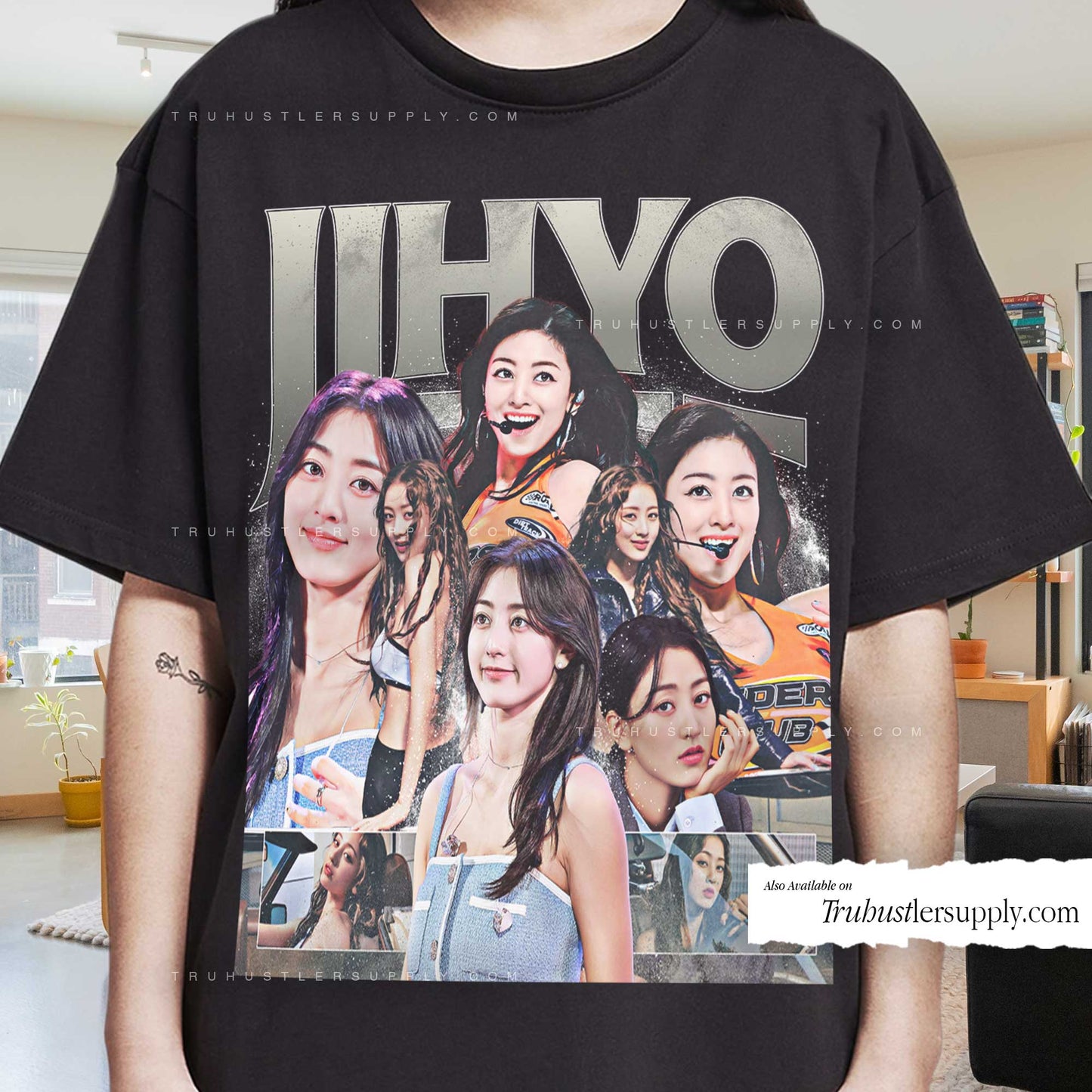 Jihyo Twice Bootleg Graphic T Shirt