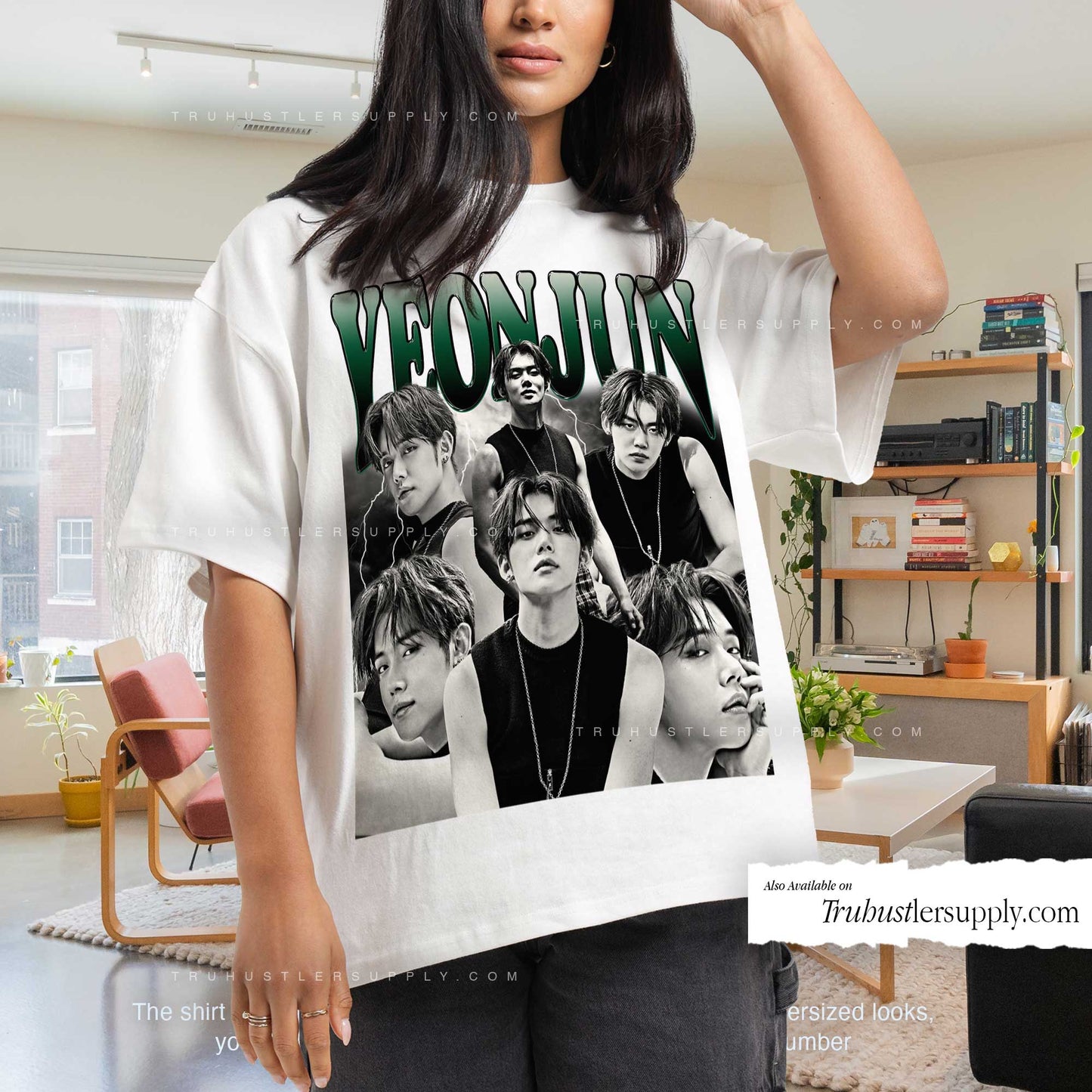 Yeonjun TXT Bootleg Graphic T Shirt