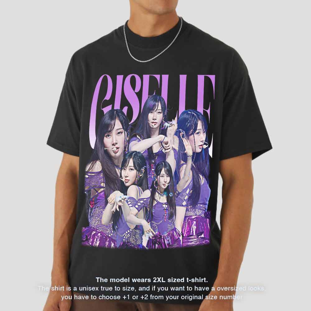 Vintage AESPA Giselle Graphic T-shirt