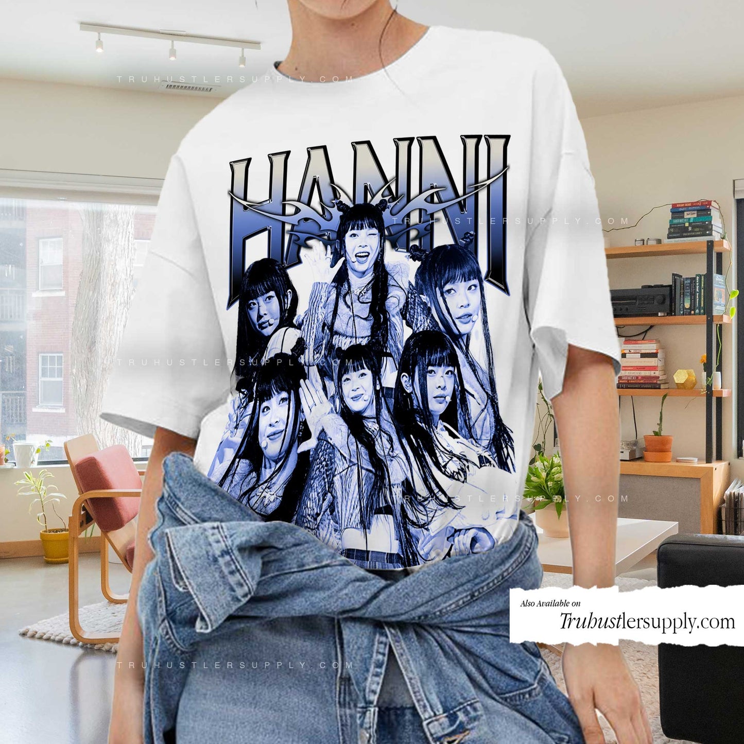 Hanni NewJeans Graphic T Shirt for Fans