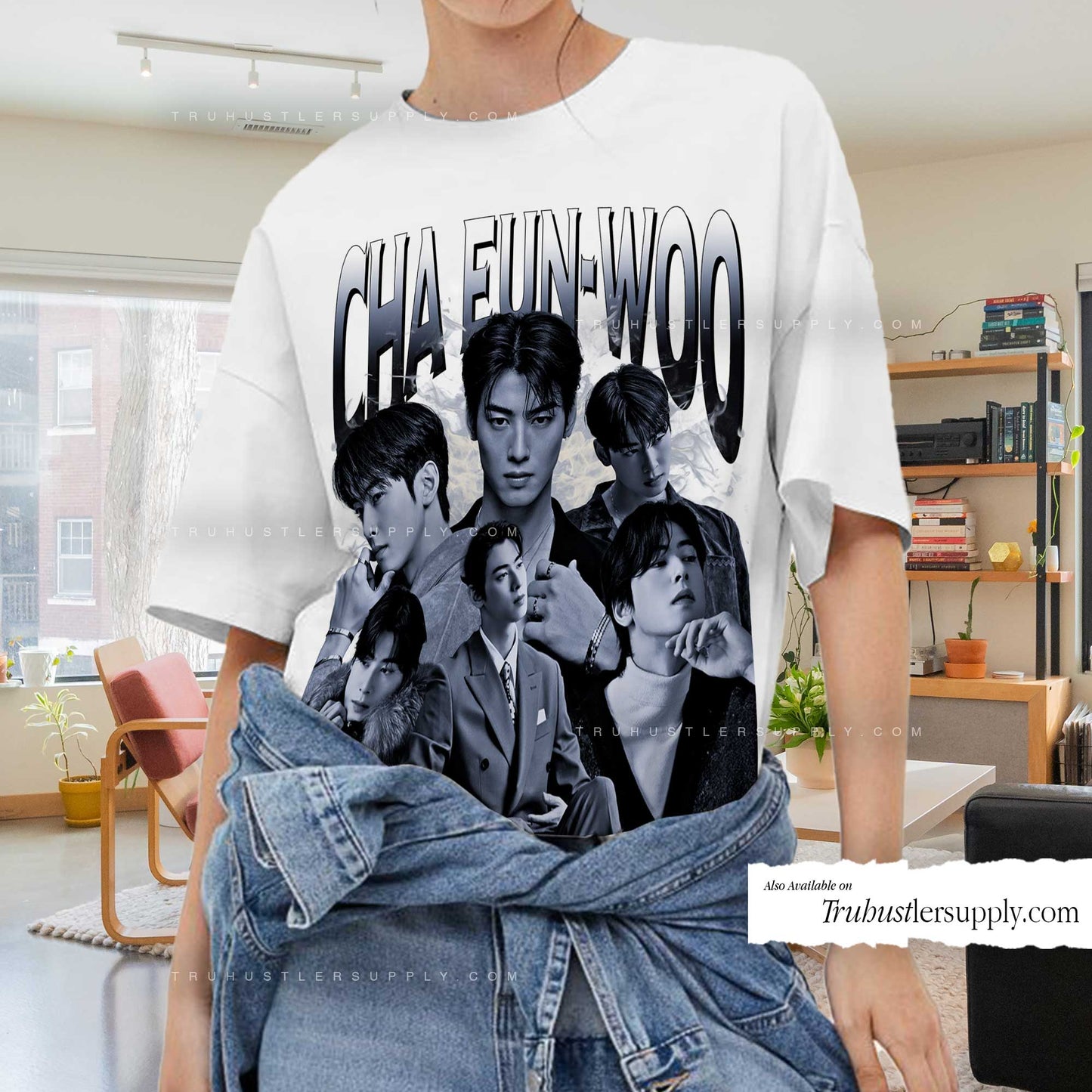 Cha Eun-Woo Astro Bootleg Graphic T-Shirt