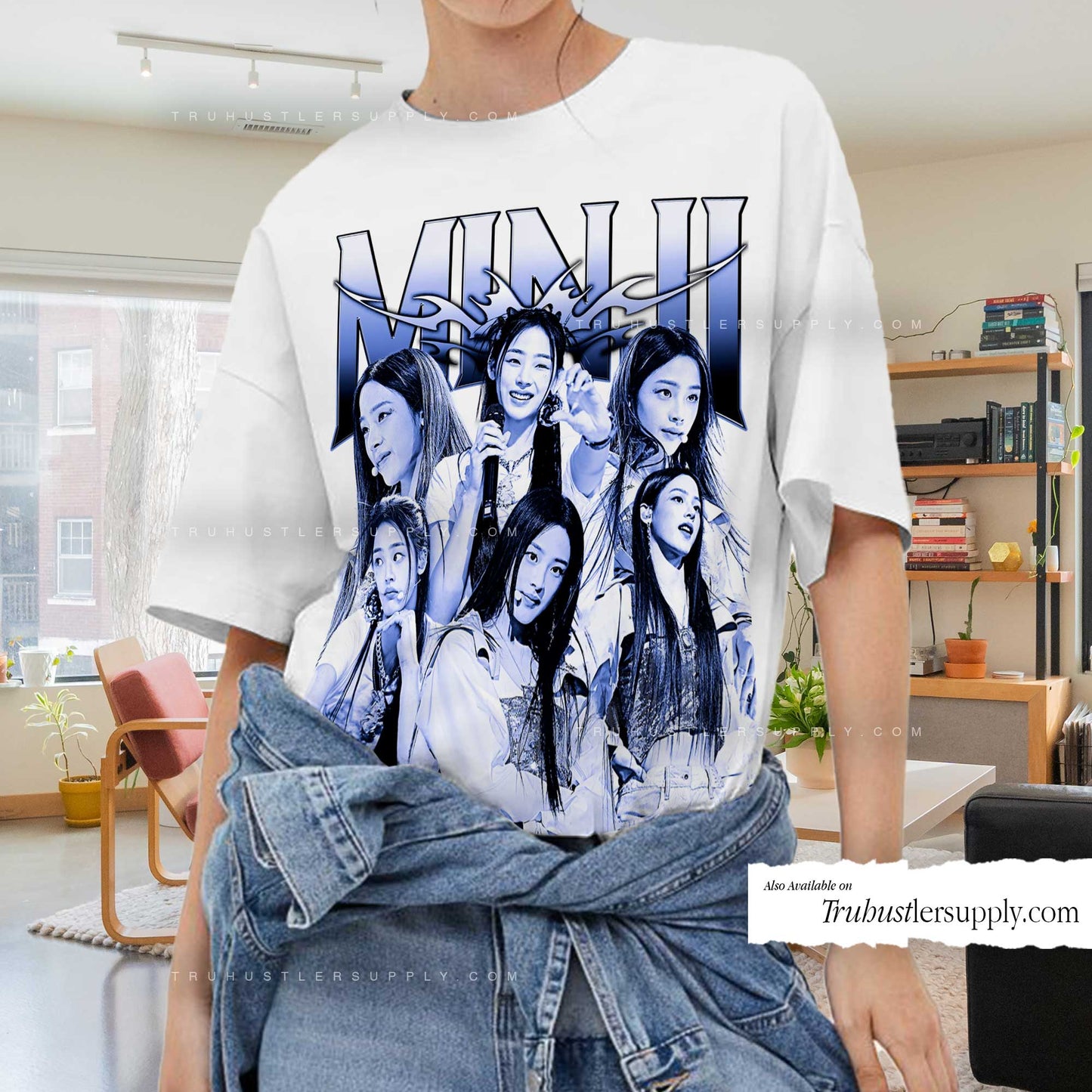 Minji NewJeans Graphic T Shirt