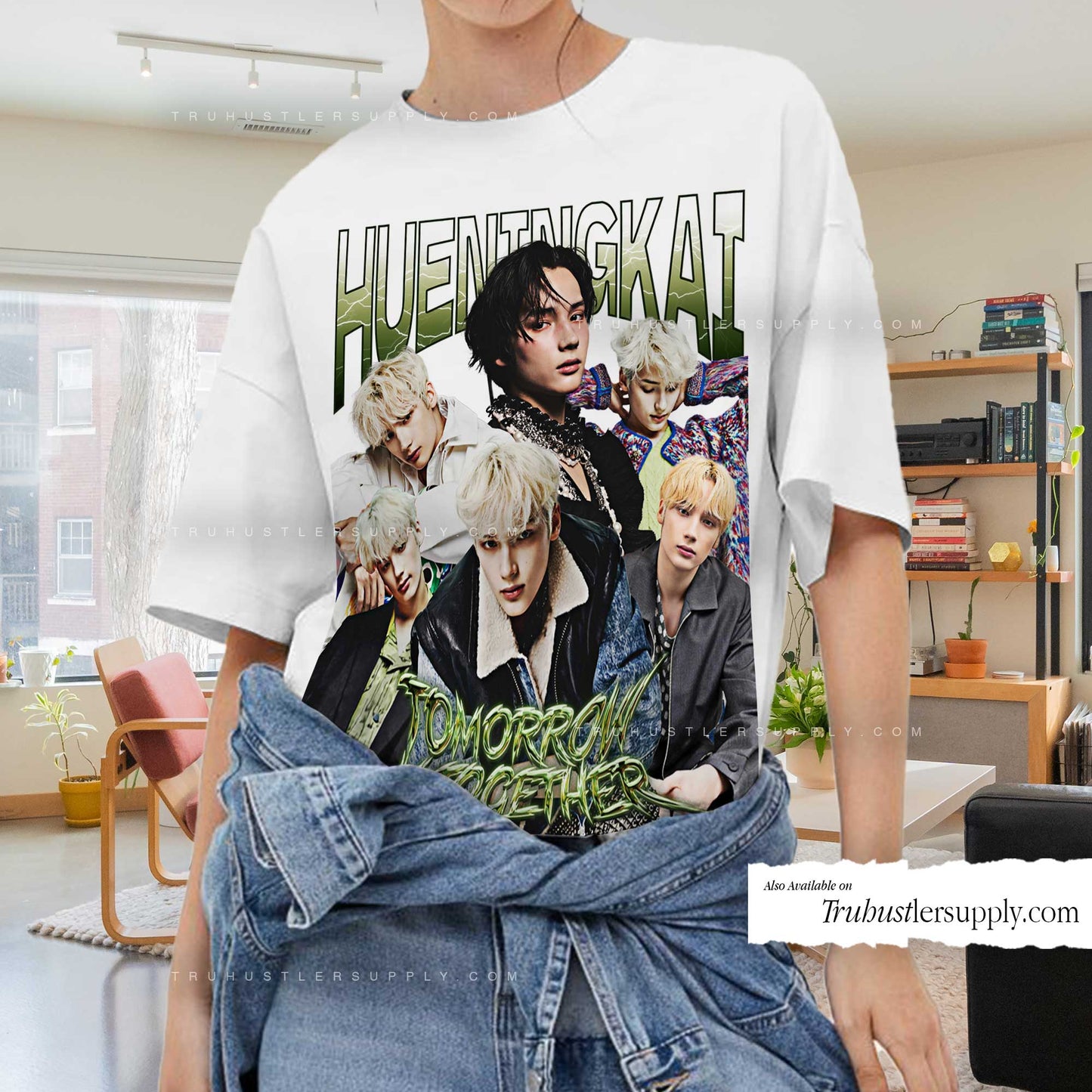 Hueningkai Bootleg Graphic T Shirt