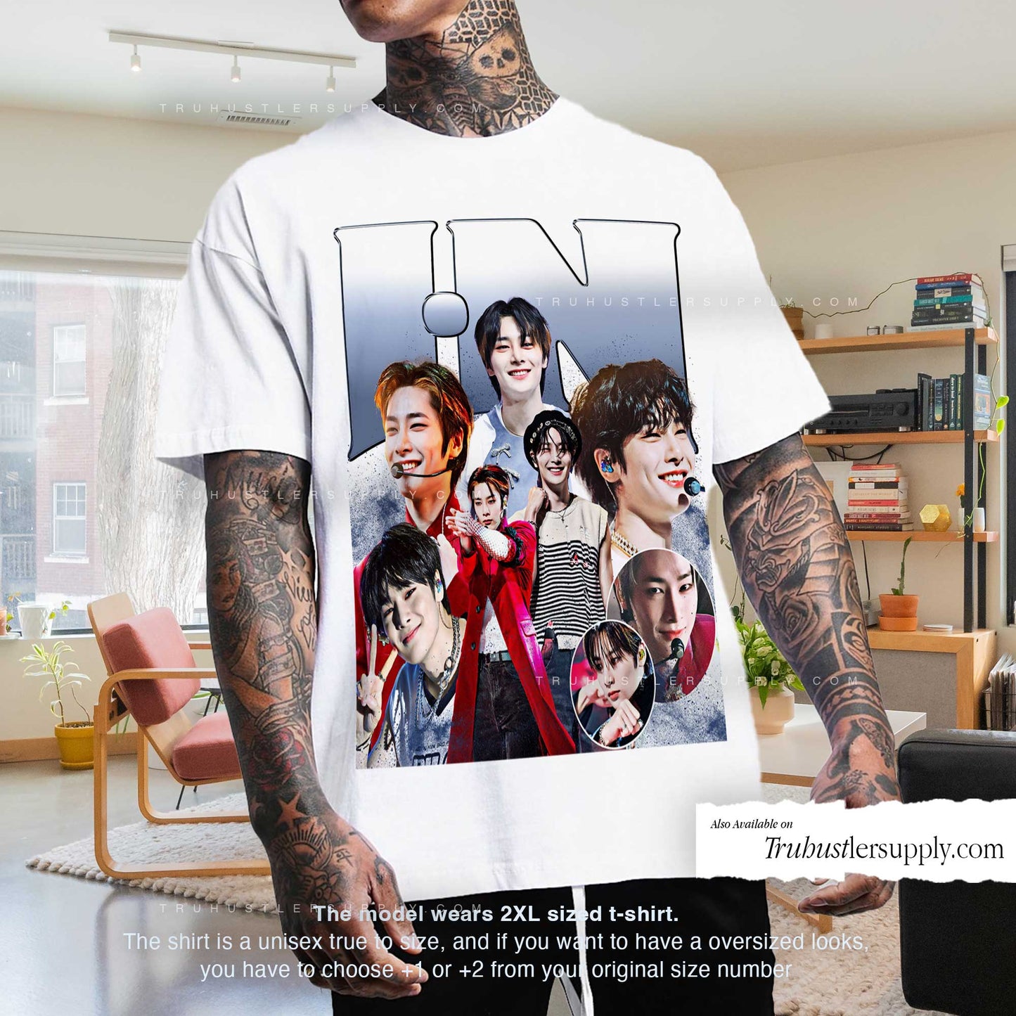 I.N SKZ Bootleg Graphic Shirt