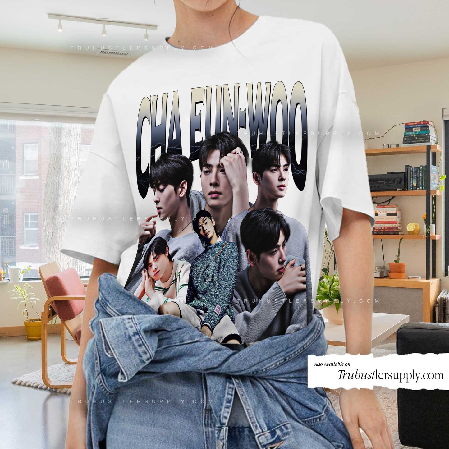 Cha Eun-Woo Astro Bootleg Graphic T-Shirt