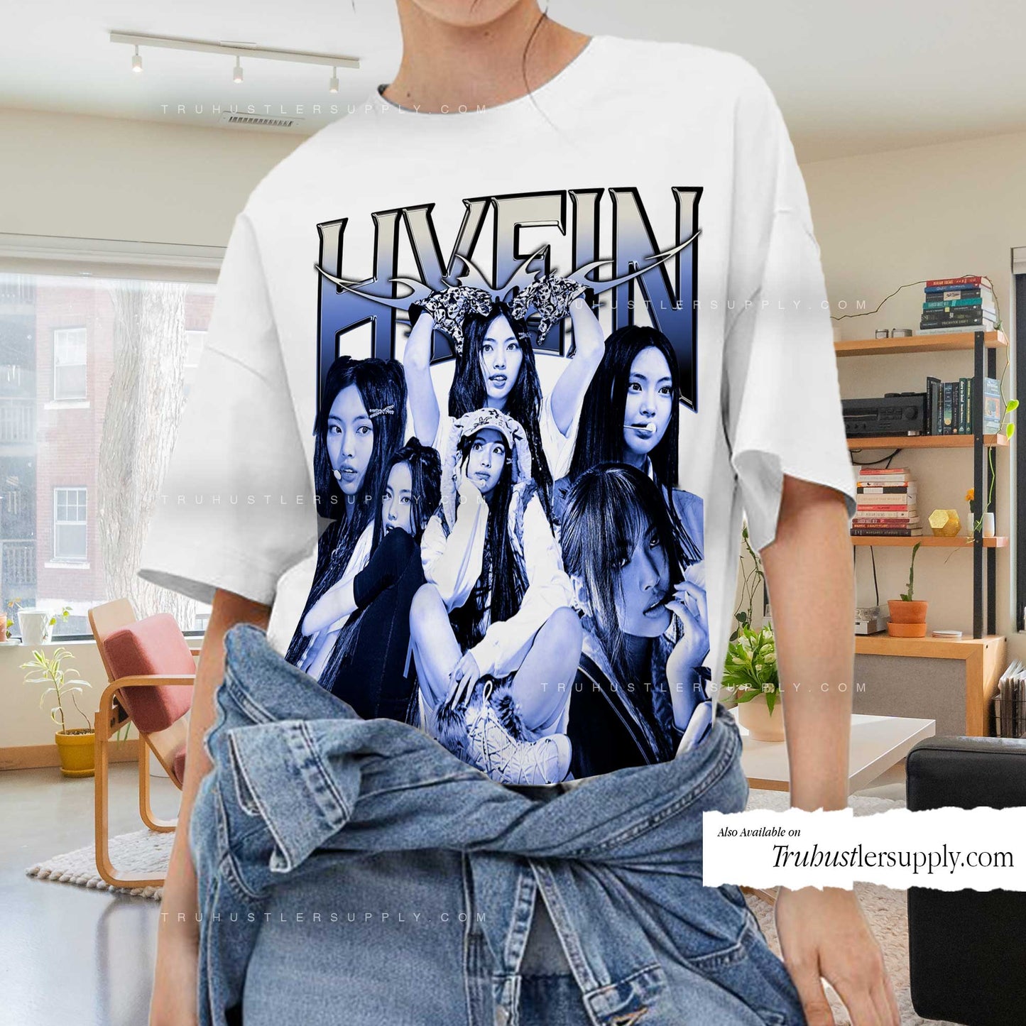 Hyein NewJeans Graphic T Shirt