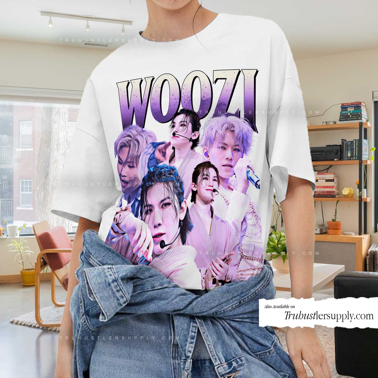 Woozi Seventeen Bootleg Graphic T Shirt
