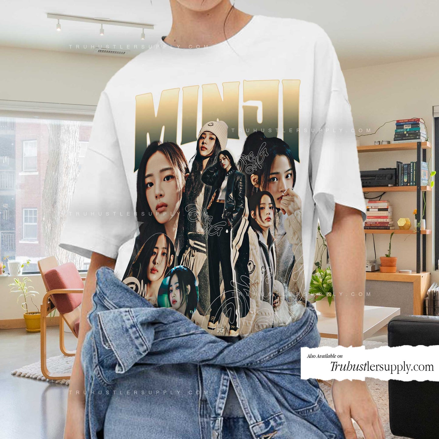 Minji NewJeans Graphic T Shirt