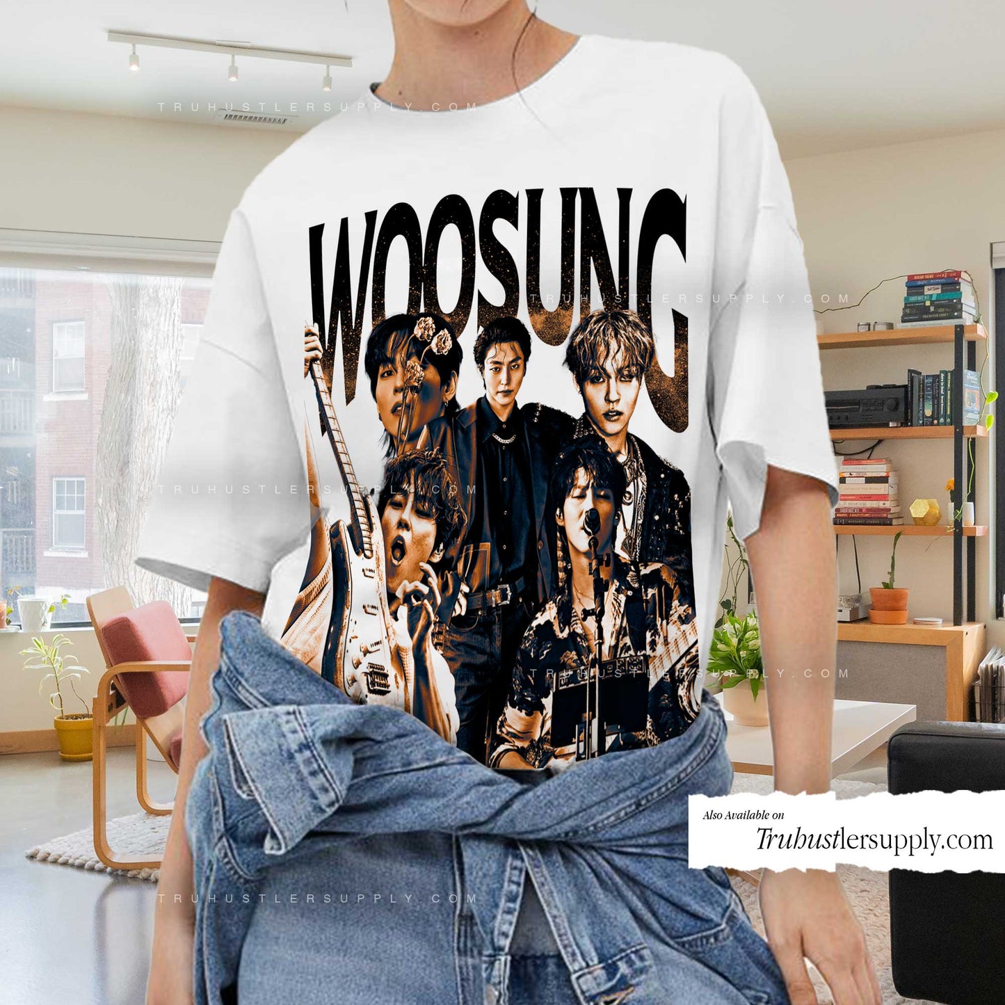 Woosung The Rose Y2K Graphic T Shirt