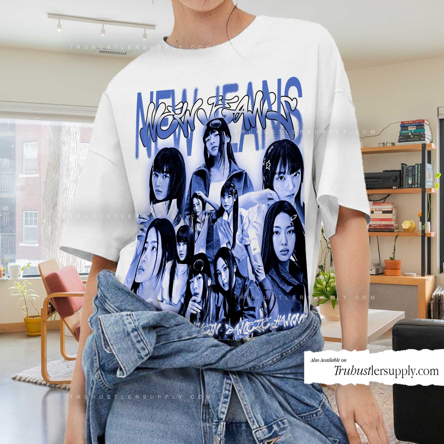 NewJeans Graphic T Shirt