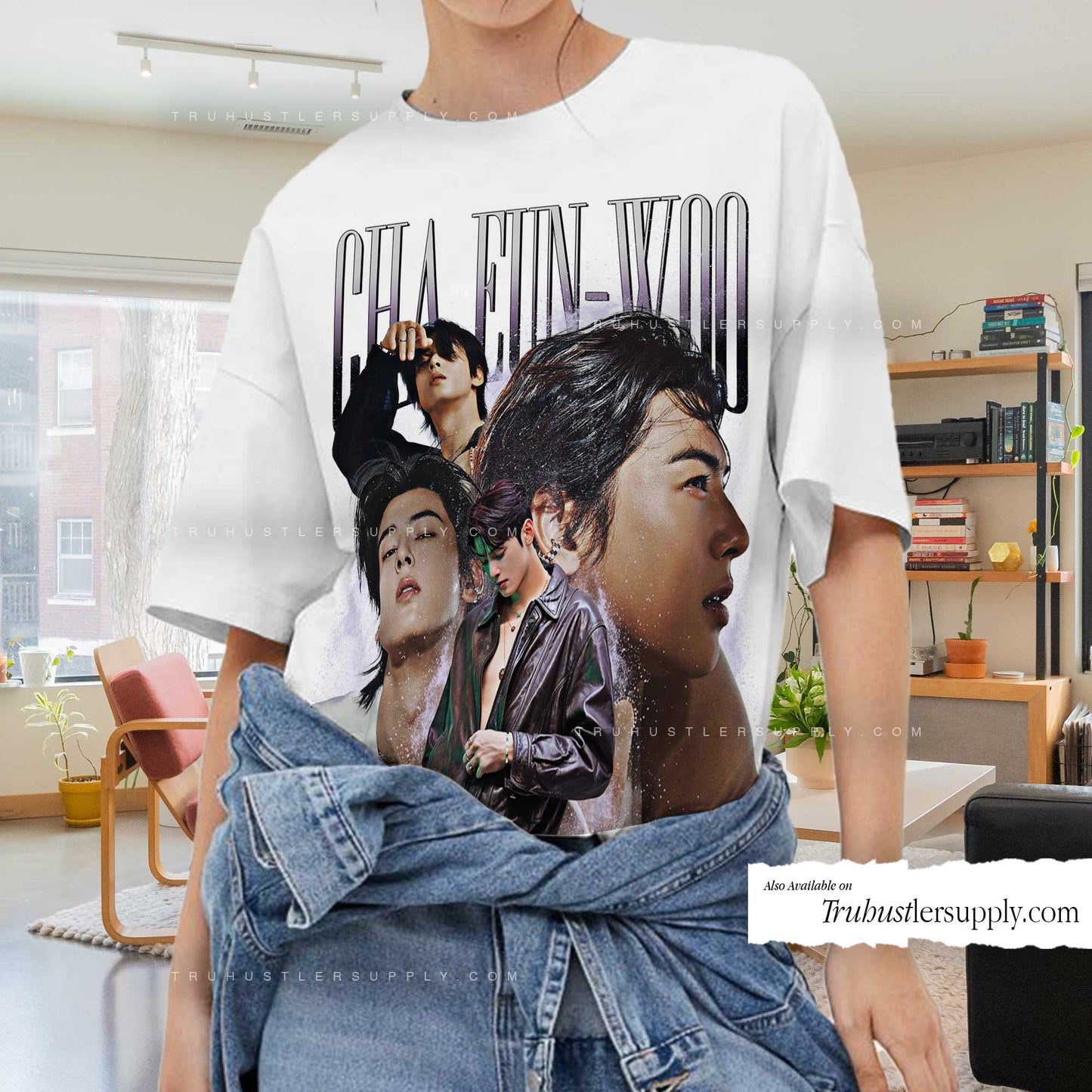 Cha Eun-Woo Astro Bootleg Graphic T-Shirt