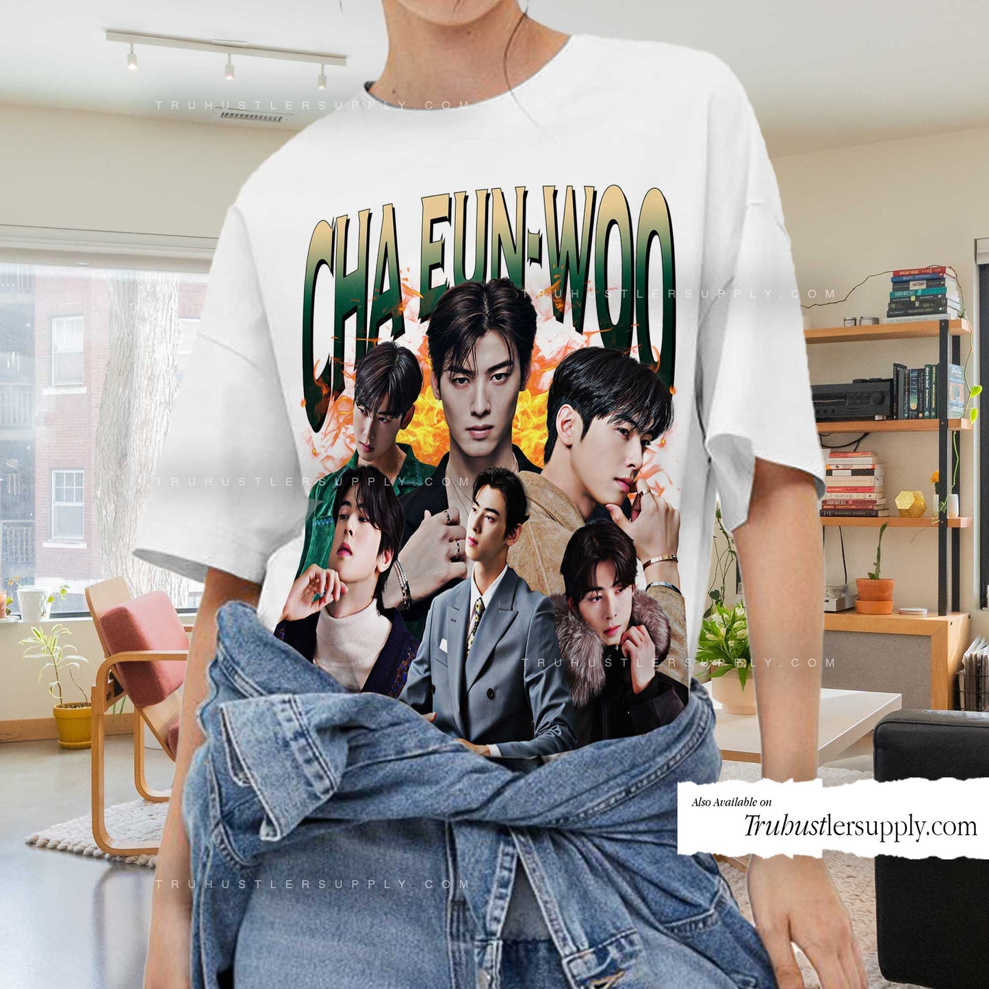 Cha Eun-Woo Astro Bootleg Graphic T-Shirt