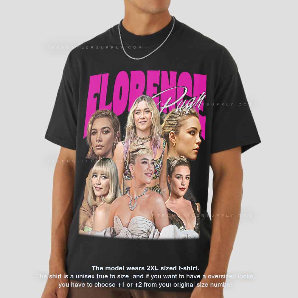 Florence Pugh Bootleg 90s TShirt