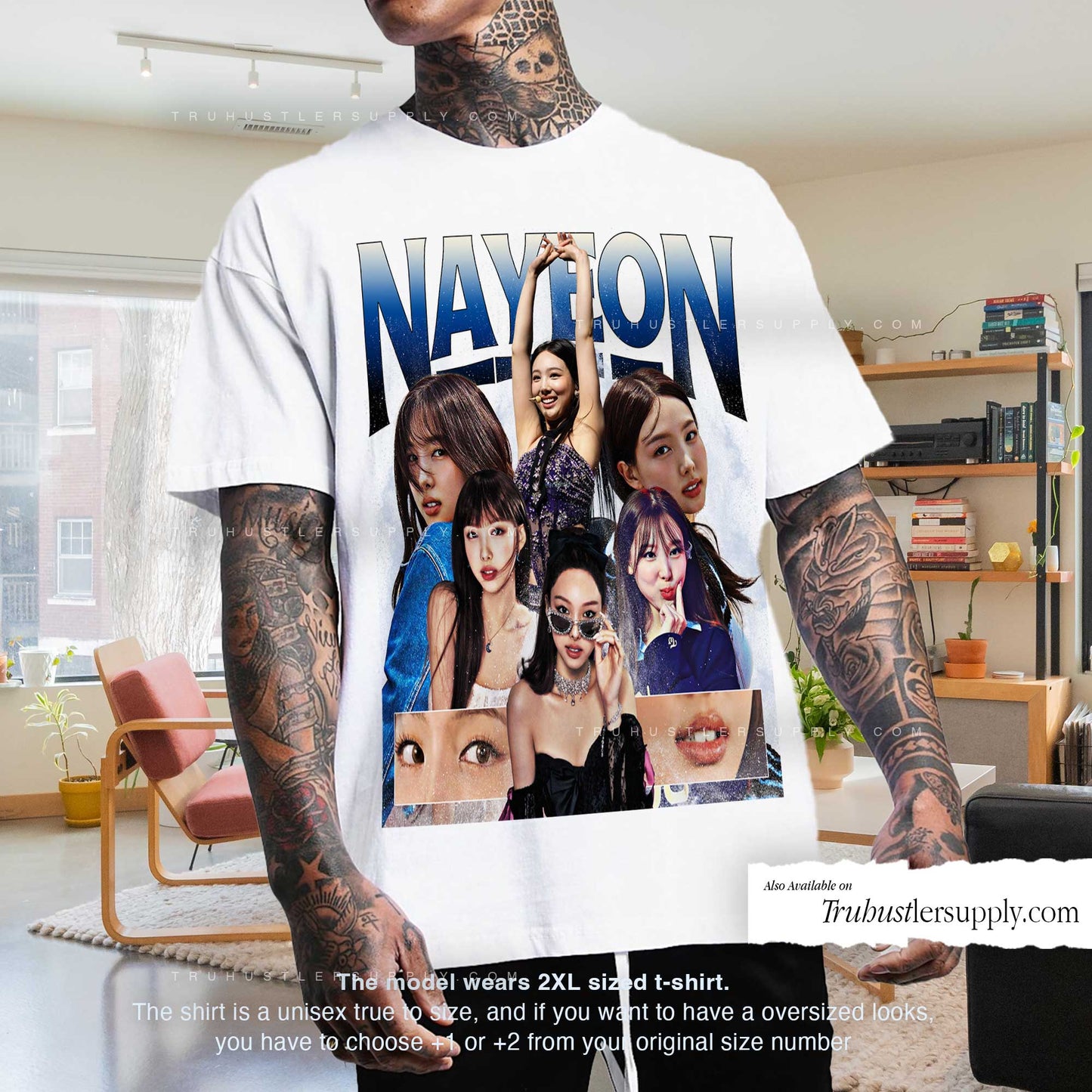 Nayeon Twice Bootleg Graphic T Shirt