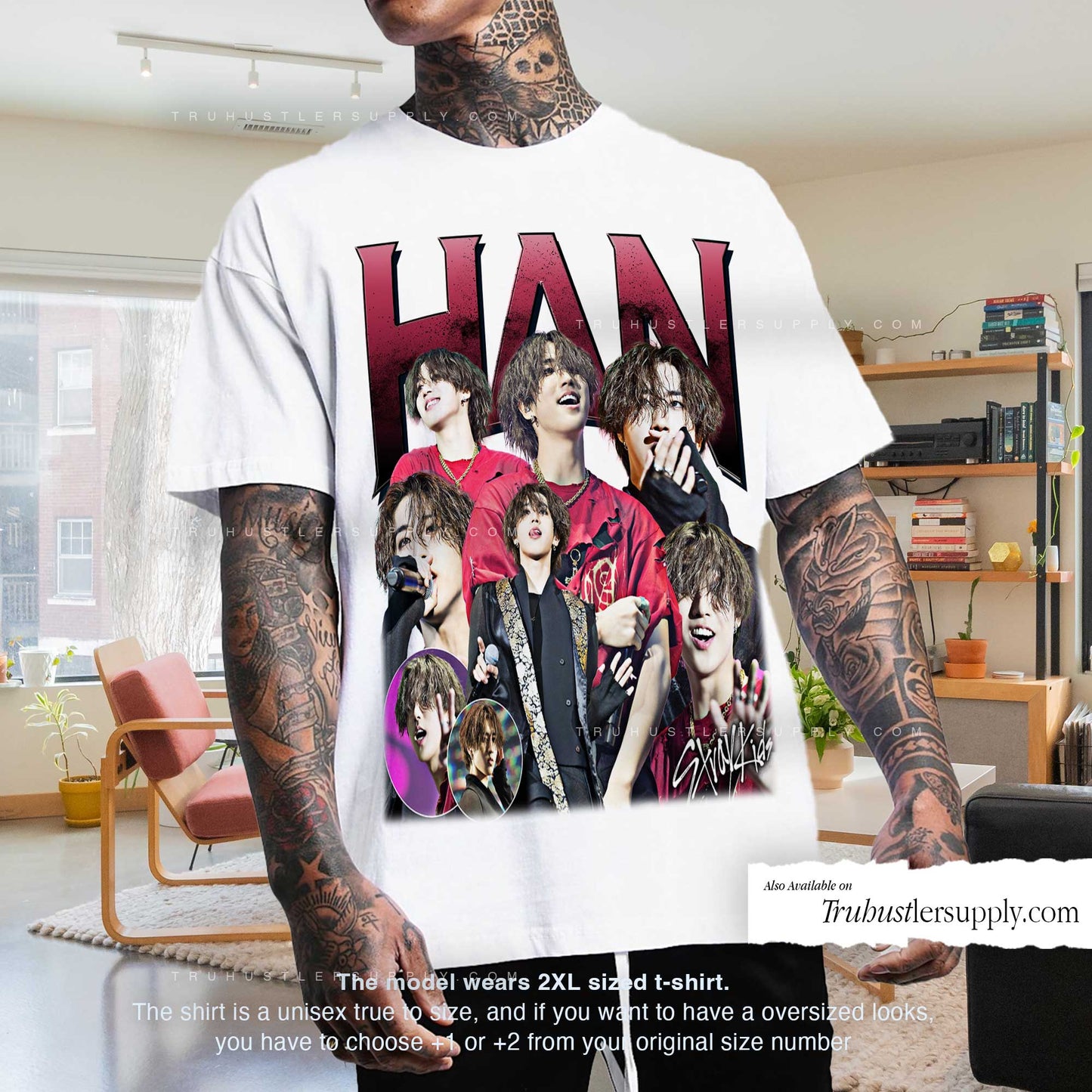 Han SKZ Bootleg Graphic T Shirt