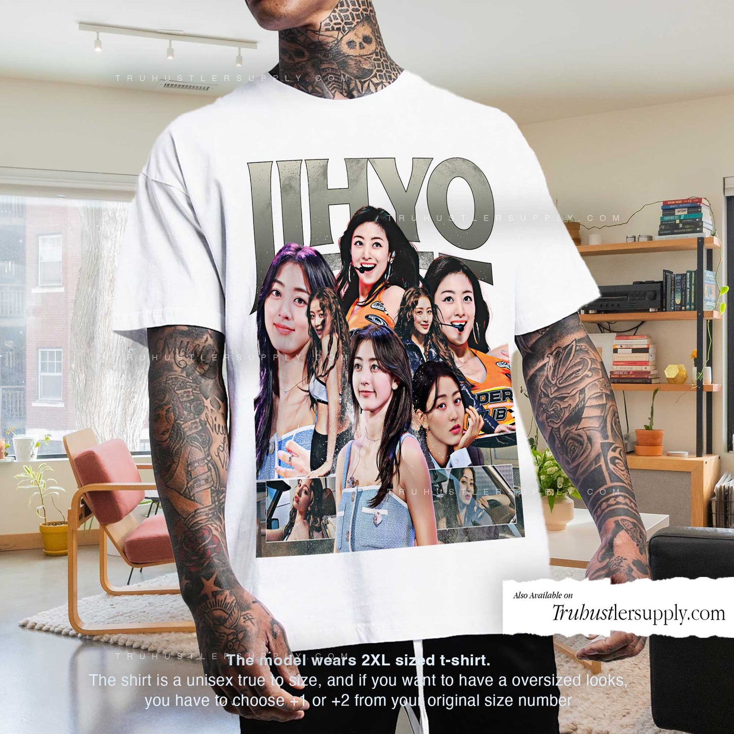 Jihyo Twice Bootleg Graphic T Shirt