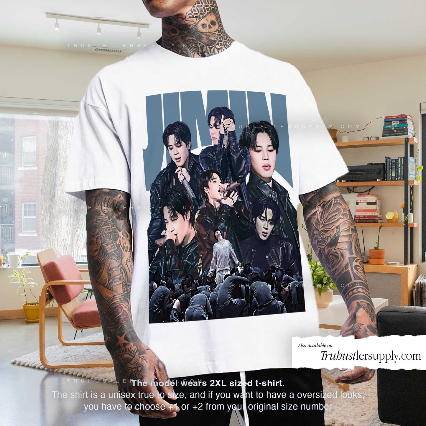Jimin BTS Bootleg Graphic T Shirt