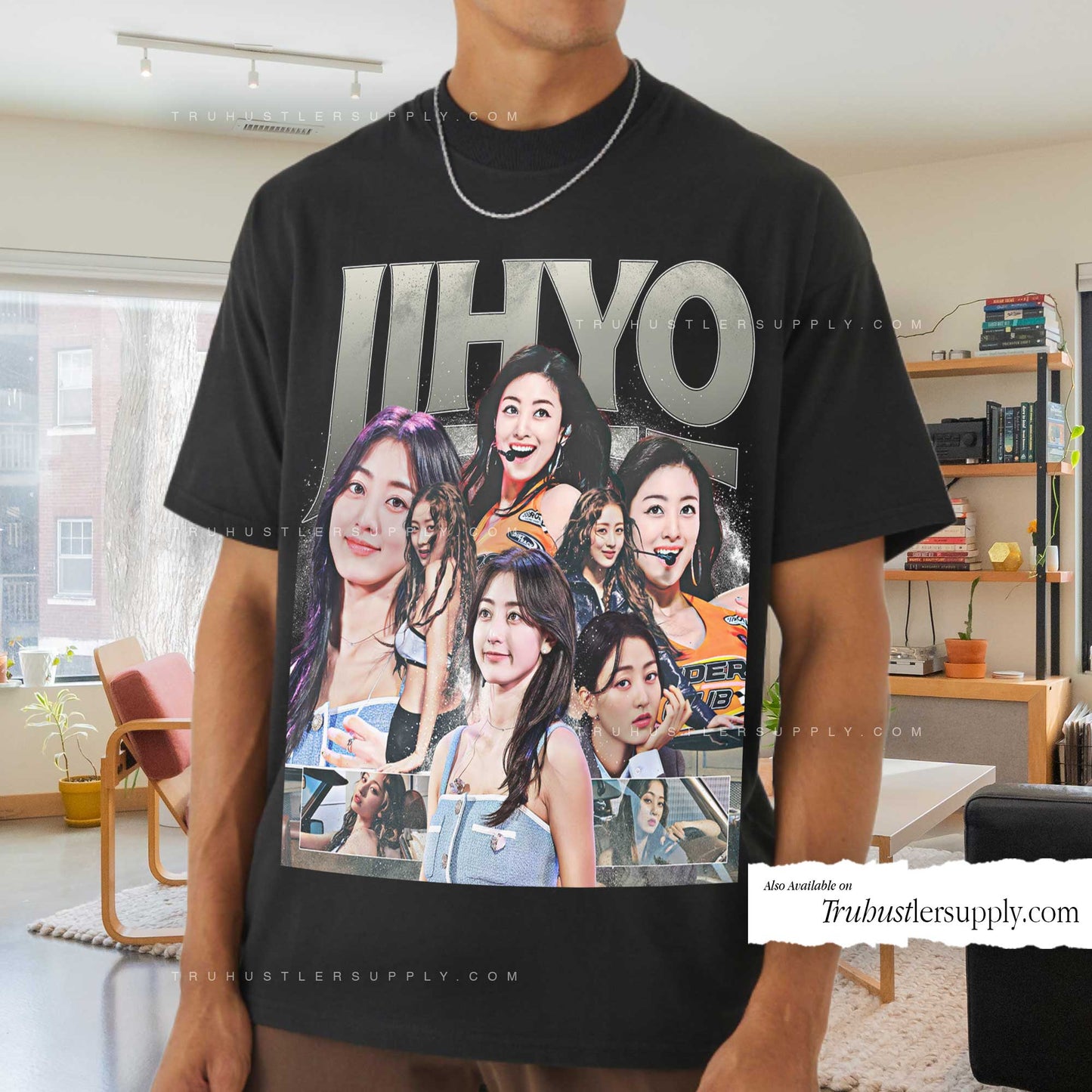 Jihyo Twice Bootleg Graphic T Shirt