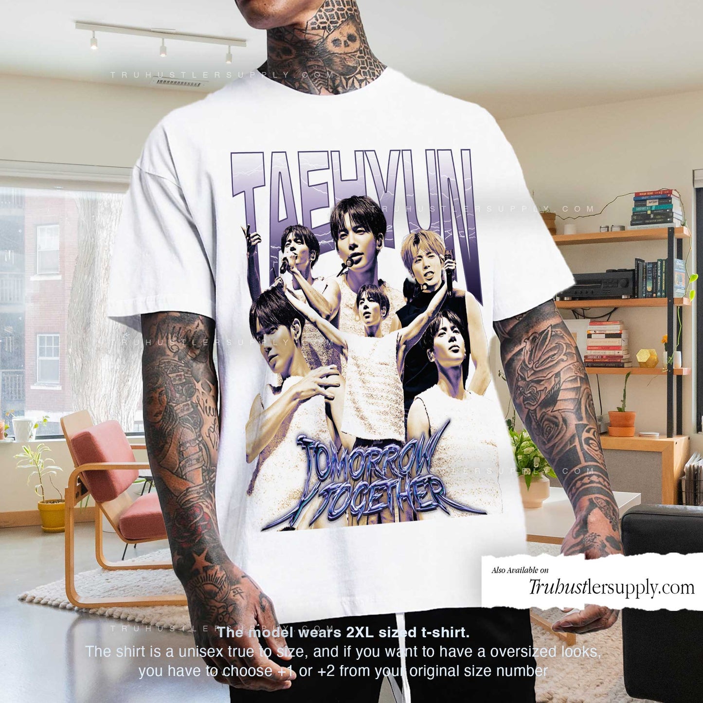 Taehyung Bootleg Graphic T Shirt