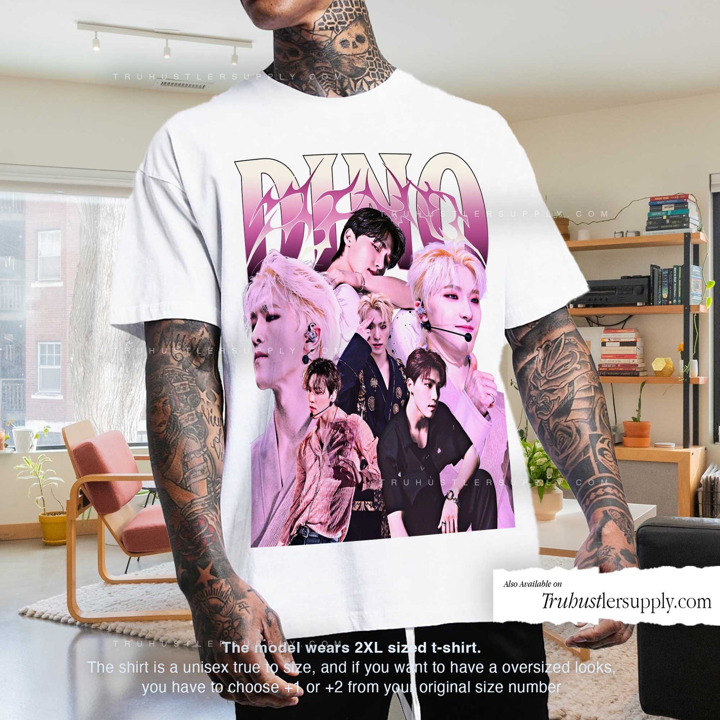 Dino Seventeen Bootleg Graphic T Shirt