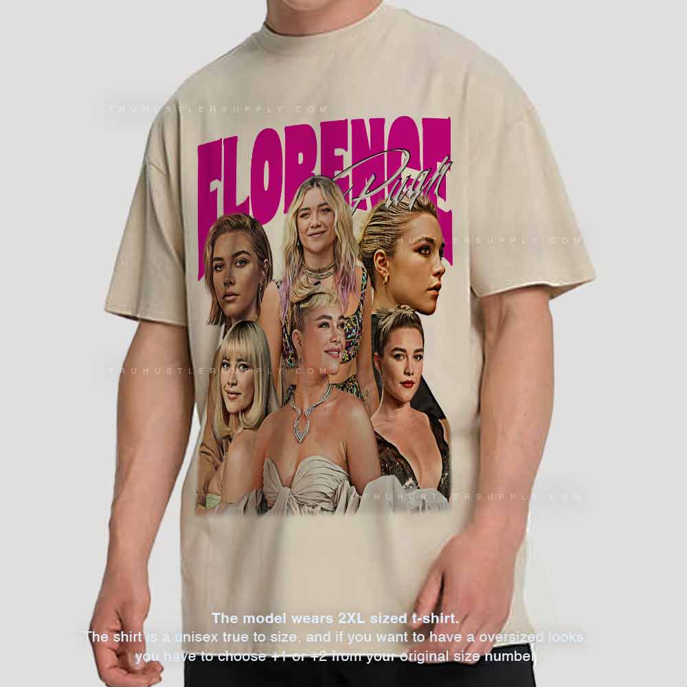 Florence Pugh Bootleg 90s TShirt