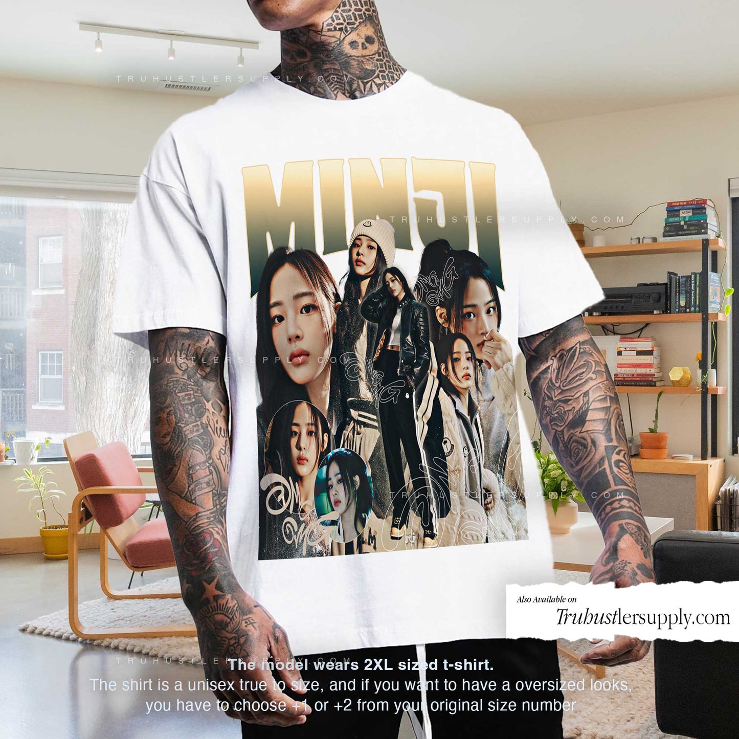 Minji NewJeans Graphic T Shirt