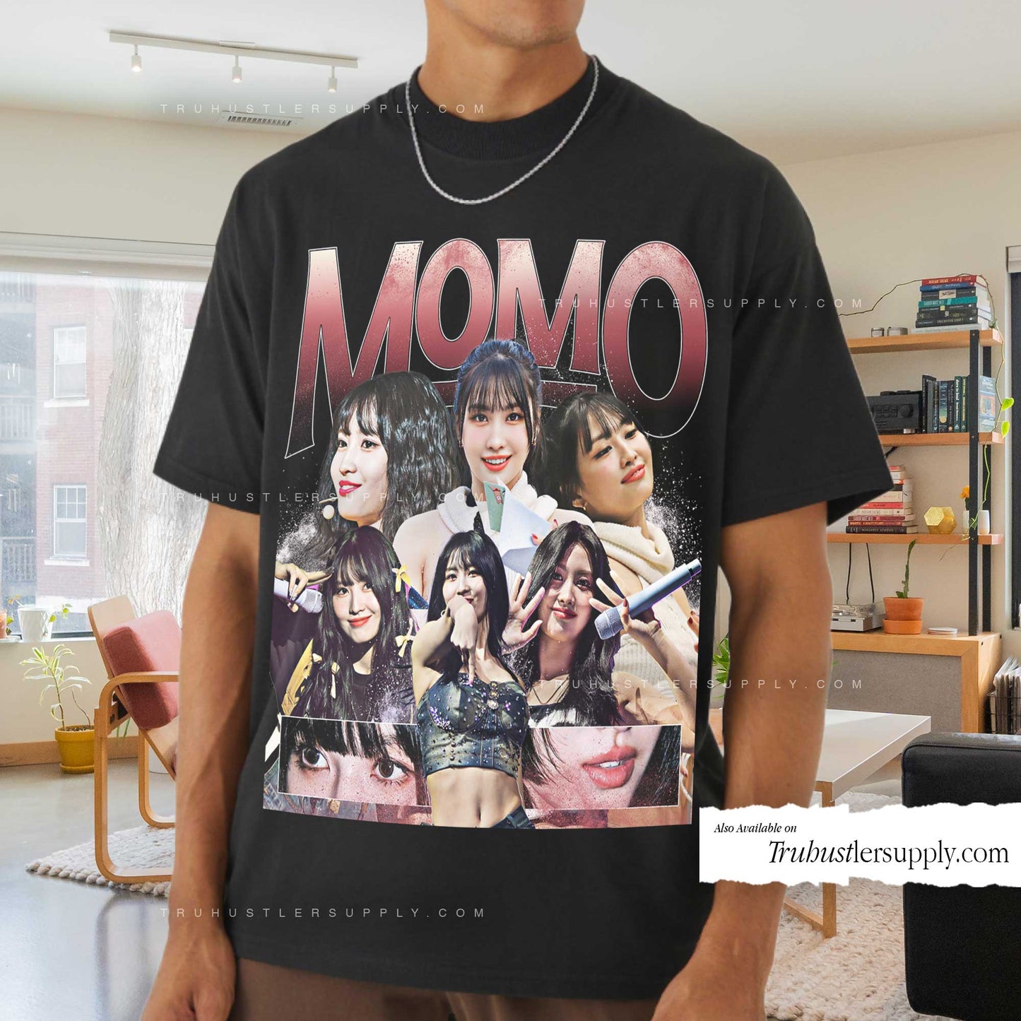 Momo Twice Bootleg Graphic T Shirt