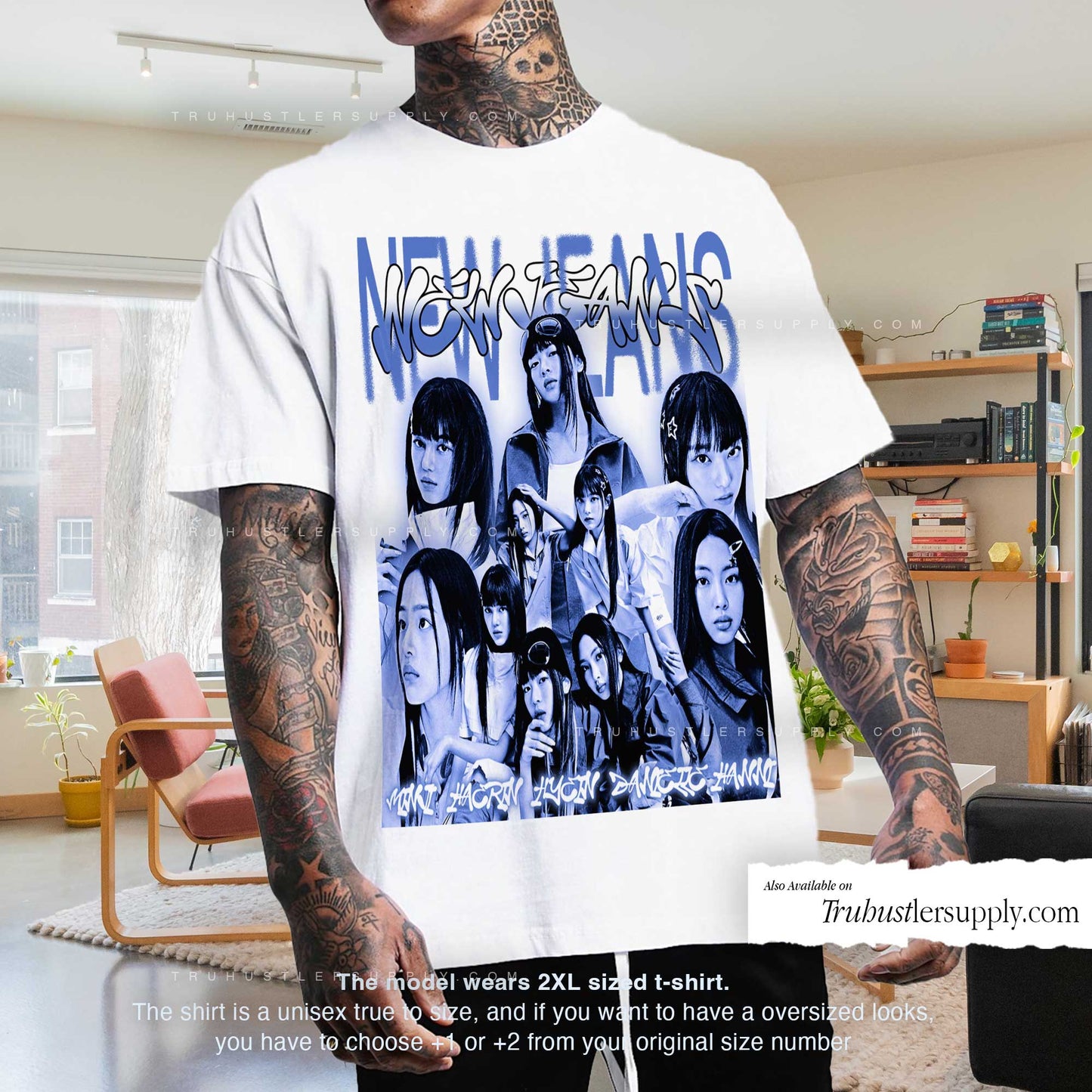 NewJeans Graphic T Shirt