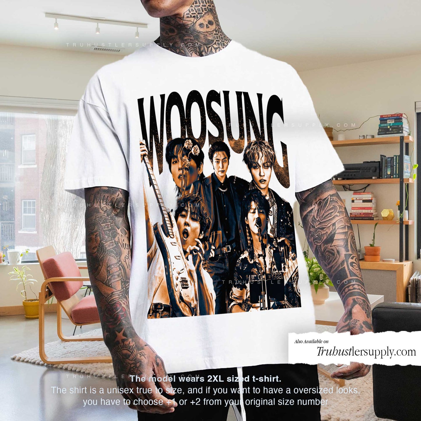Woosung The Rose Y2K Graphic T Shirt