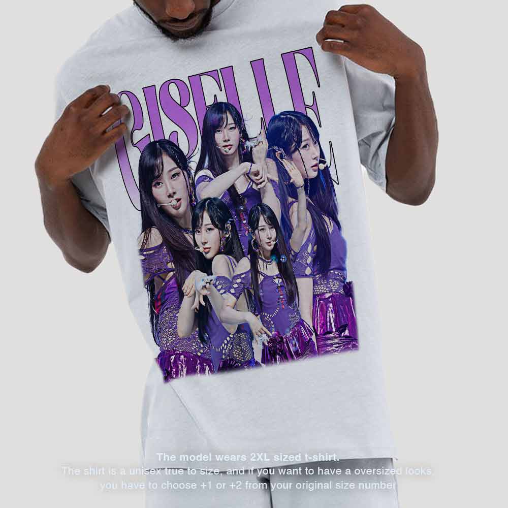 Vintage AESPA Giselle Graphic T-shirt
